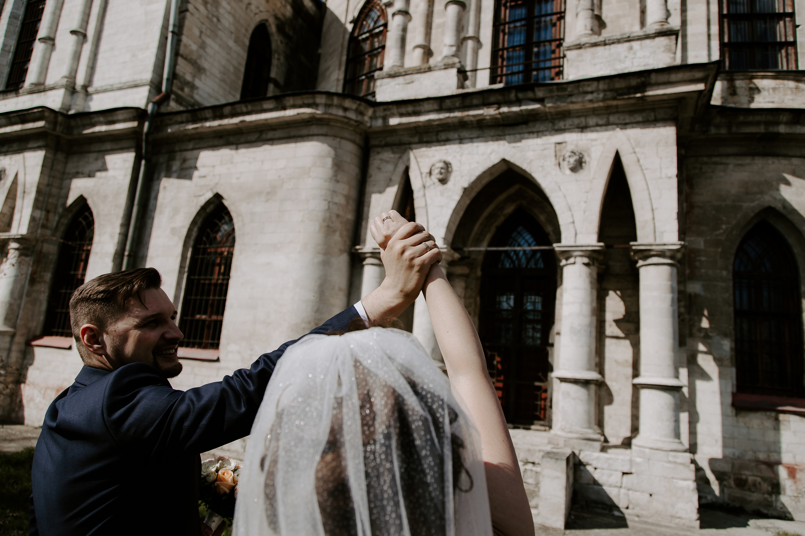 Свадебная фотосессия в Быково. Фотограф Карпачан Анастасия