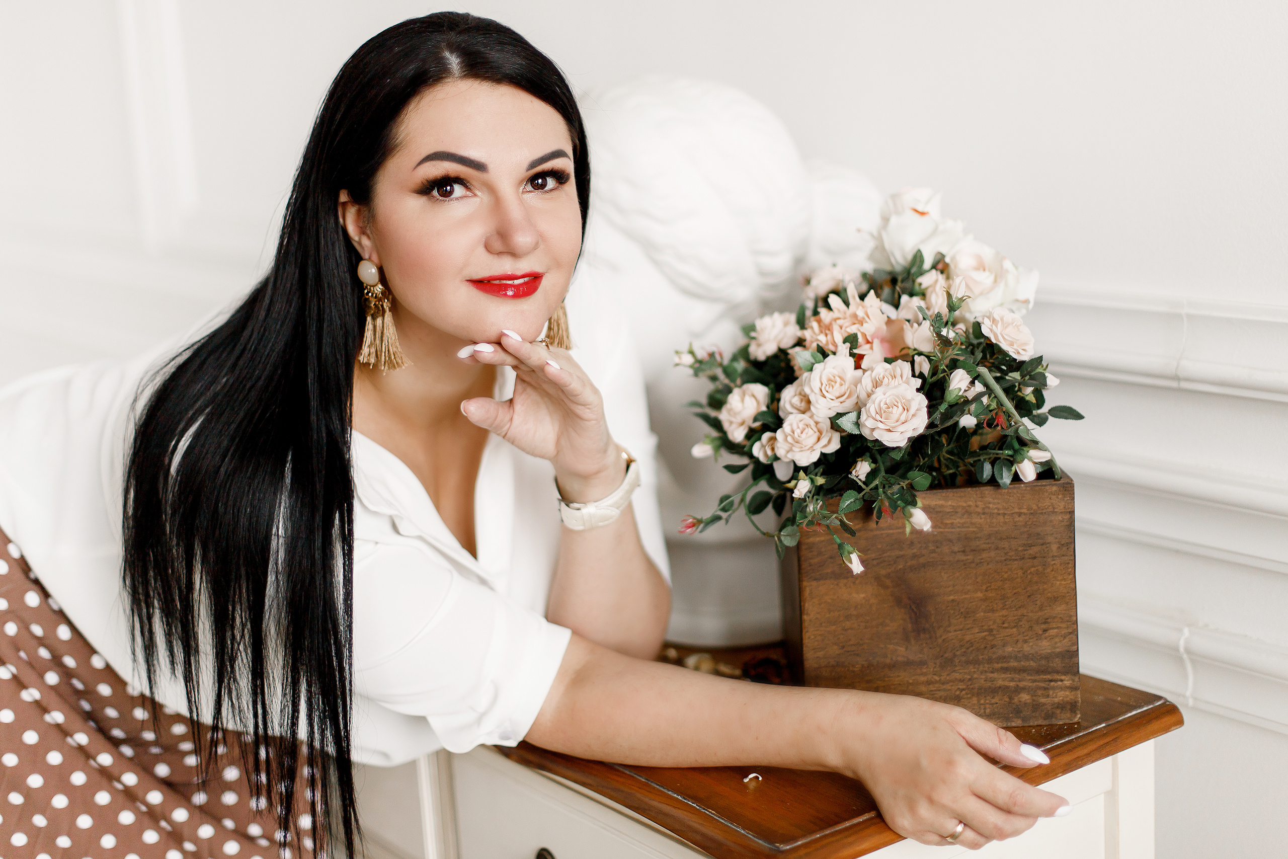 Вера — мастер по реконструкции волос. Фотограф Карпачан Анастасия