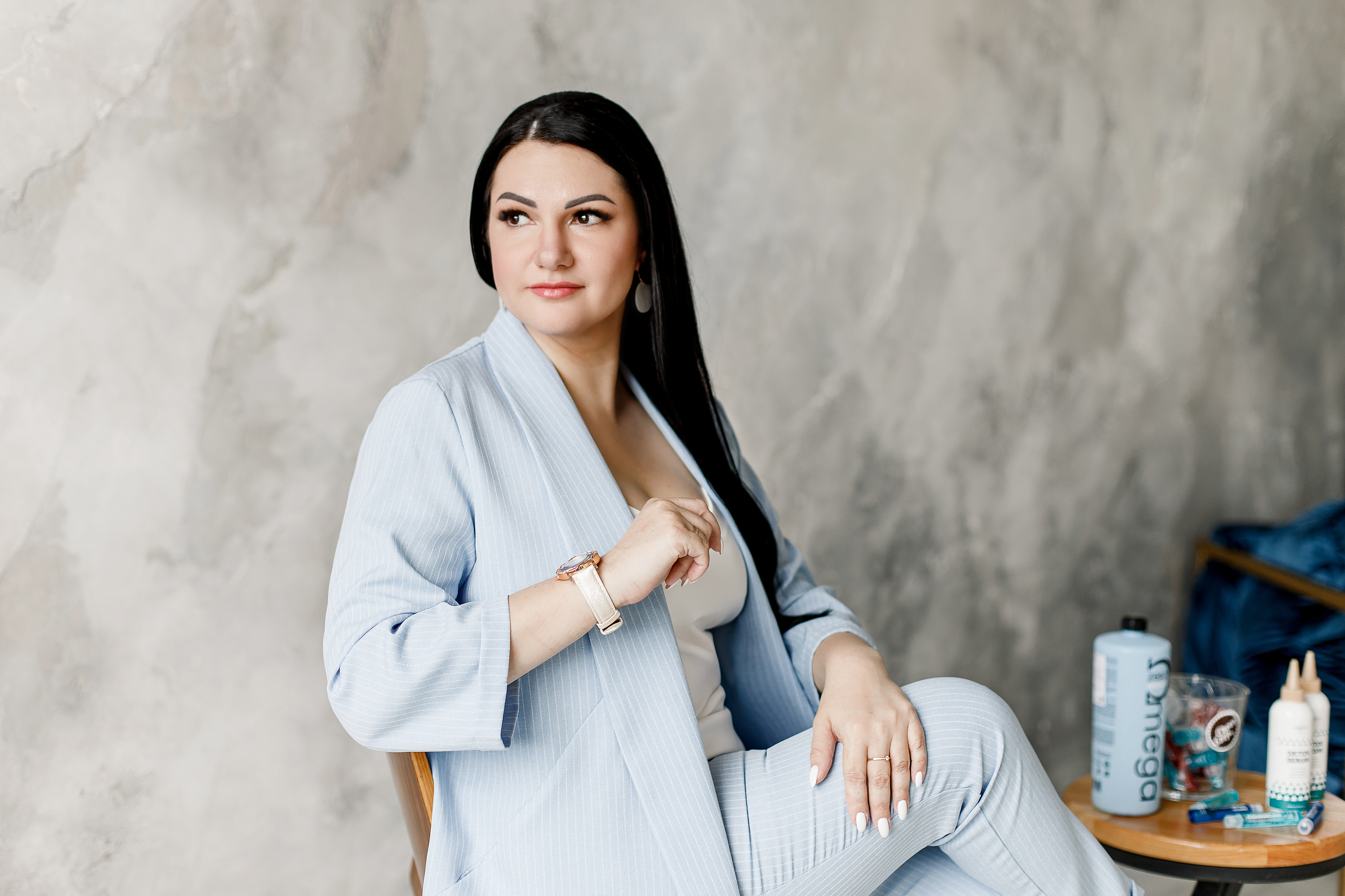 Вера — мастер по реконструкции волос. Фотограф Карпачан Анастасия