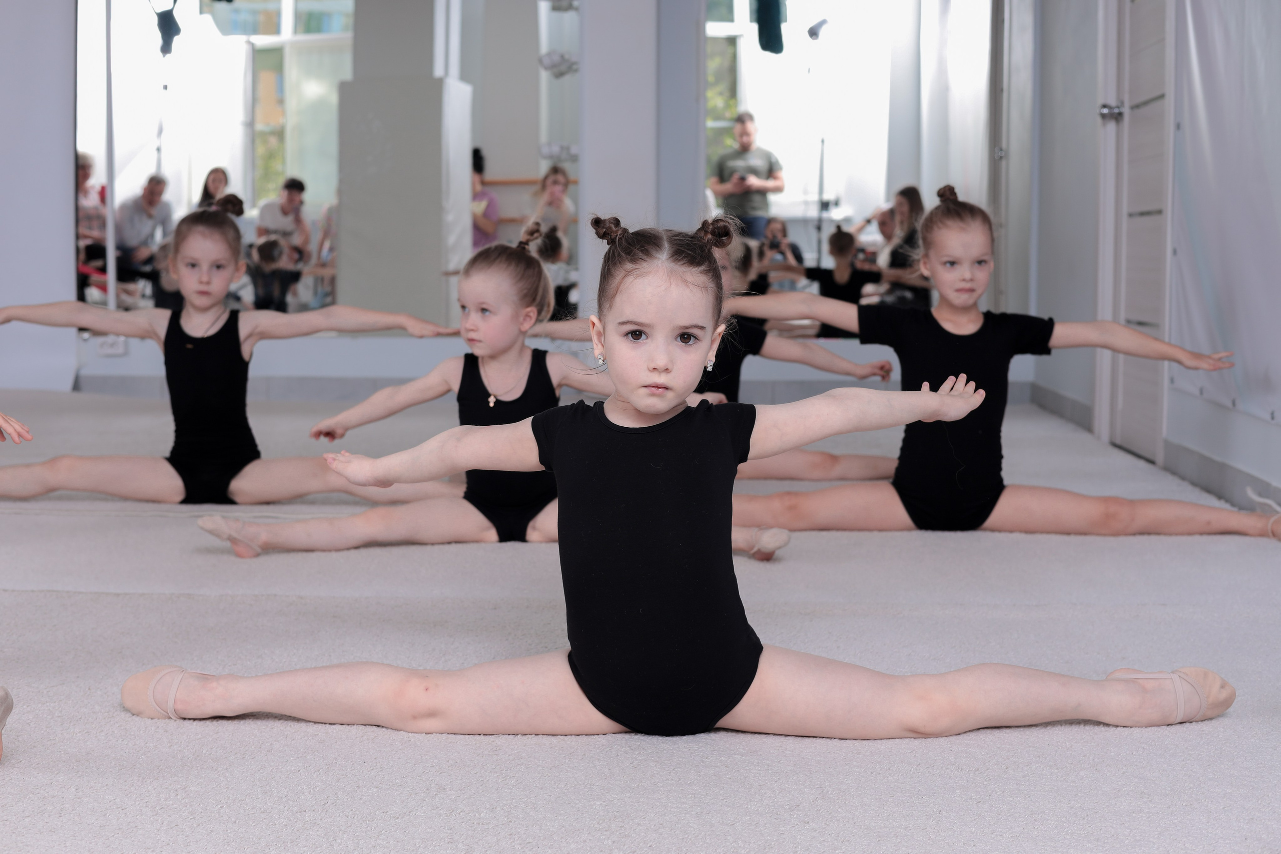 Открытый урок гимнастика. Фотограф Надршина Лилия