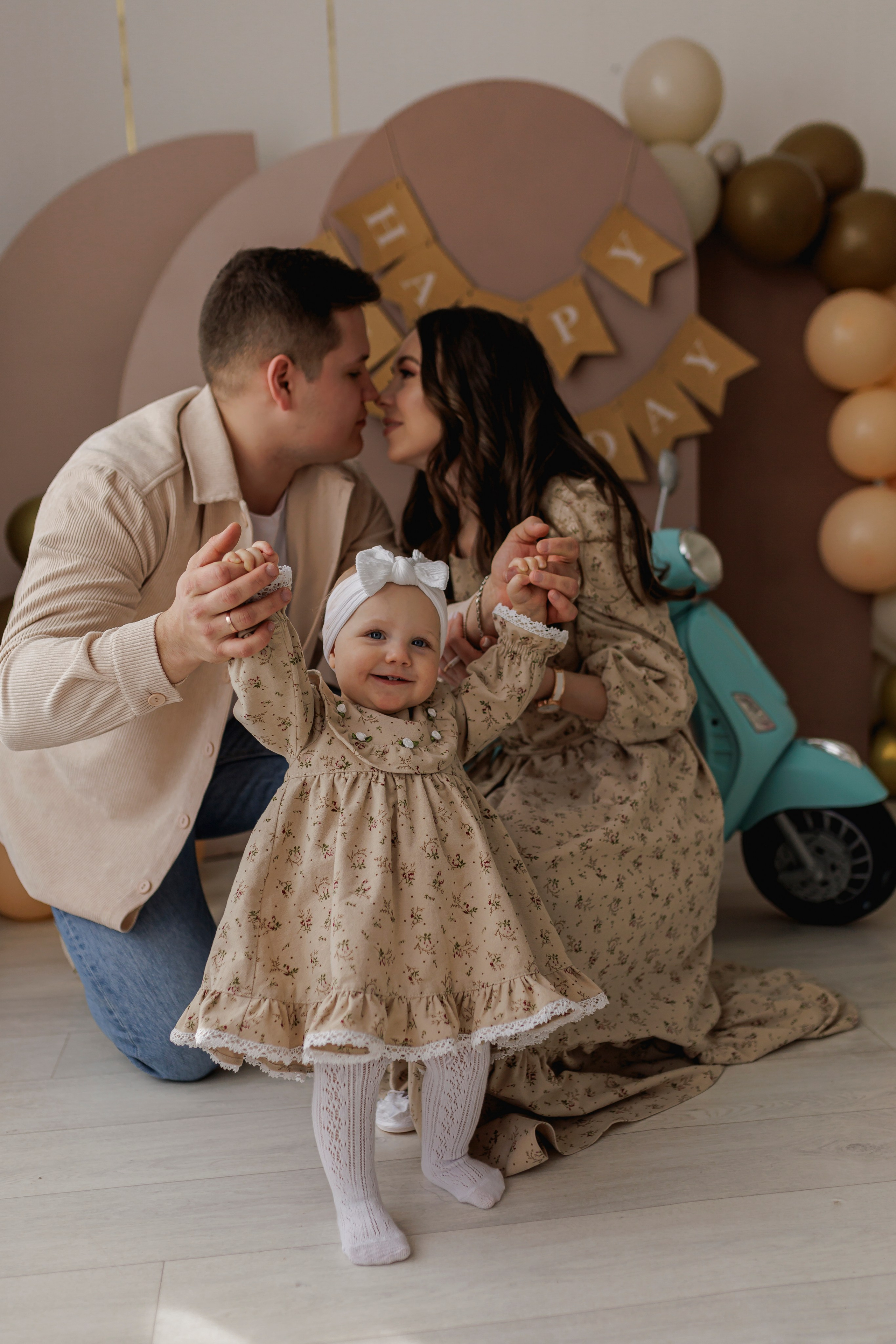 Сьемка годика для Анечки. Семейный и детский фотограф в Рязани Васюгова Мария