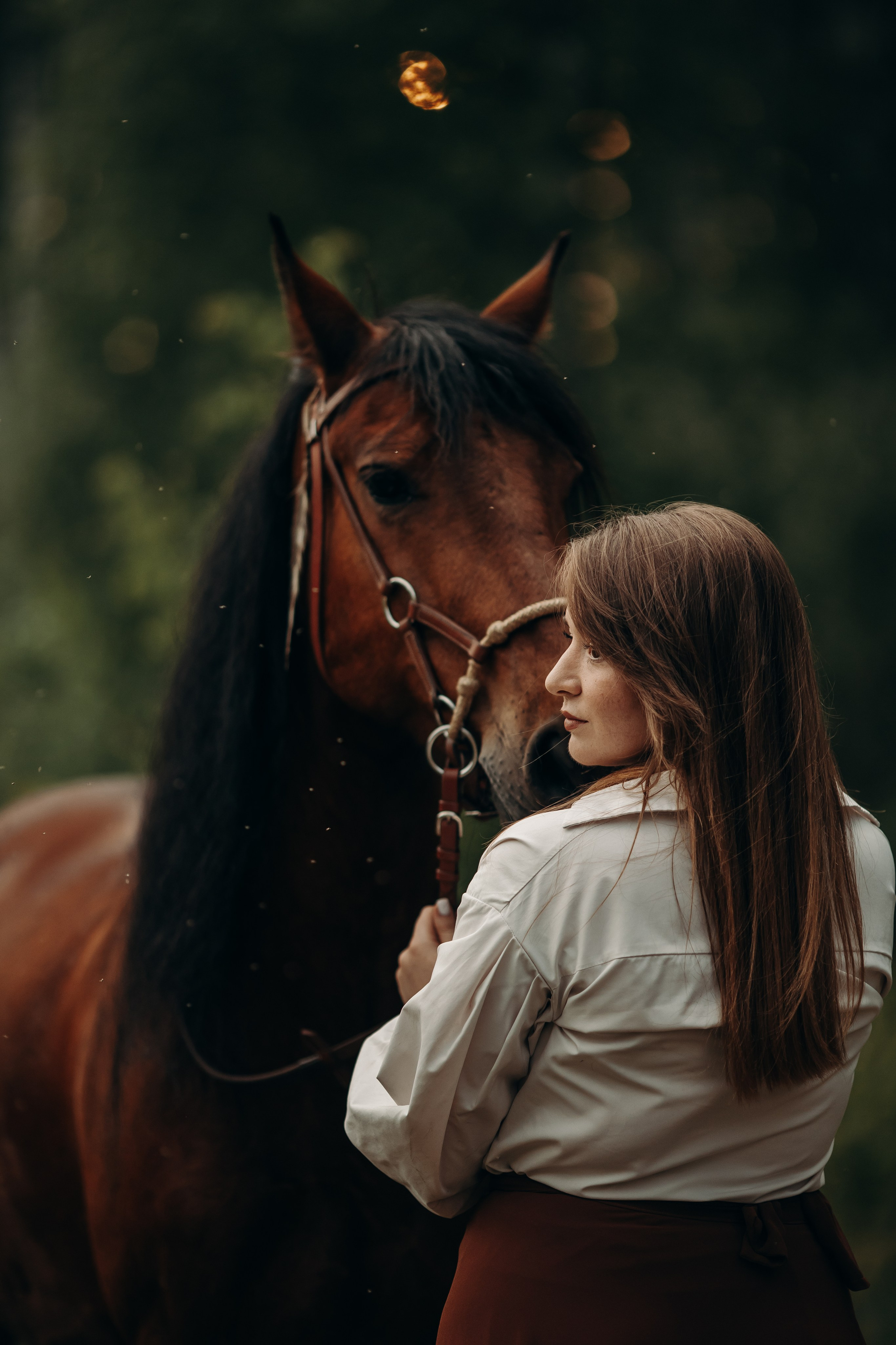 Ксения и Талисман. Анна Молчанова конный фотограф в Тюмени | фотосессии с лошадьми Тюмень