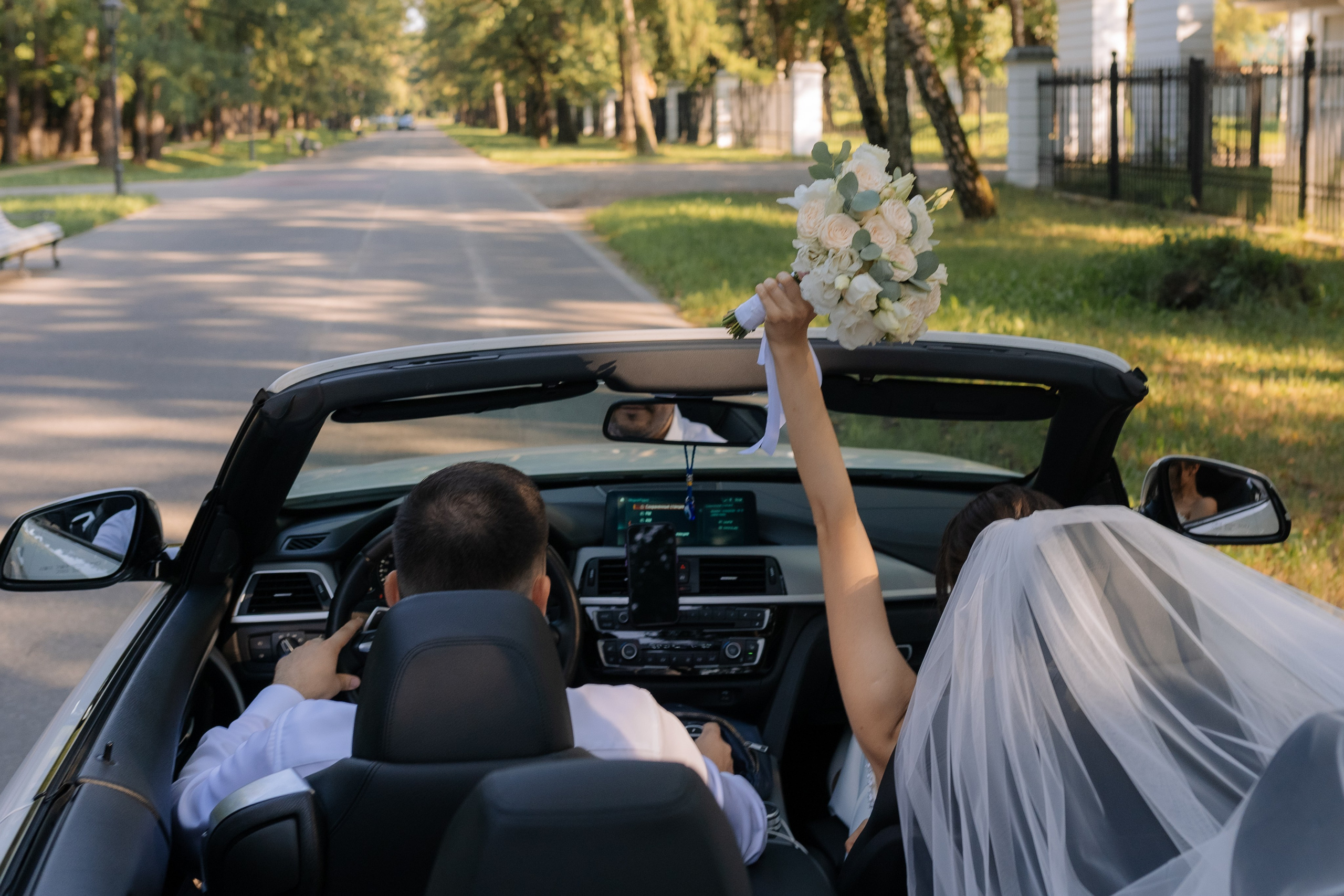 Свадебная фотосессия в Москве, парк Кусково. Свадебный фотограф в Москве Анна Полушина