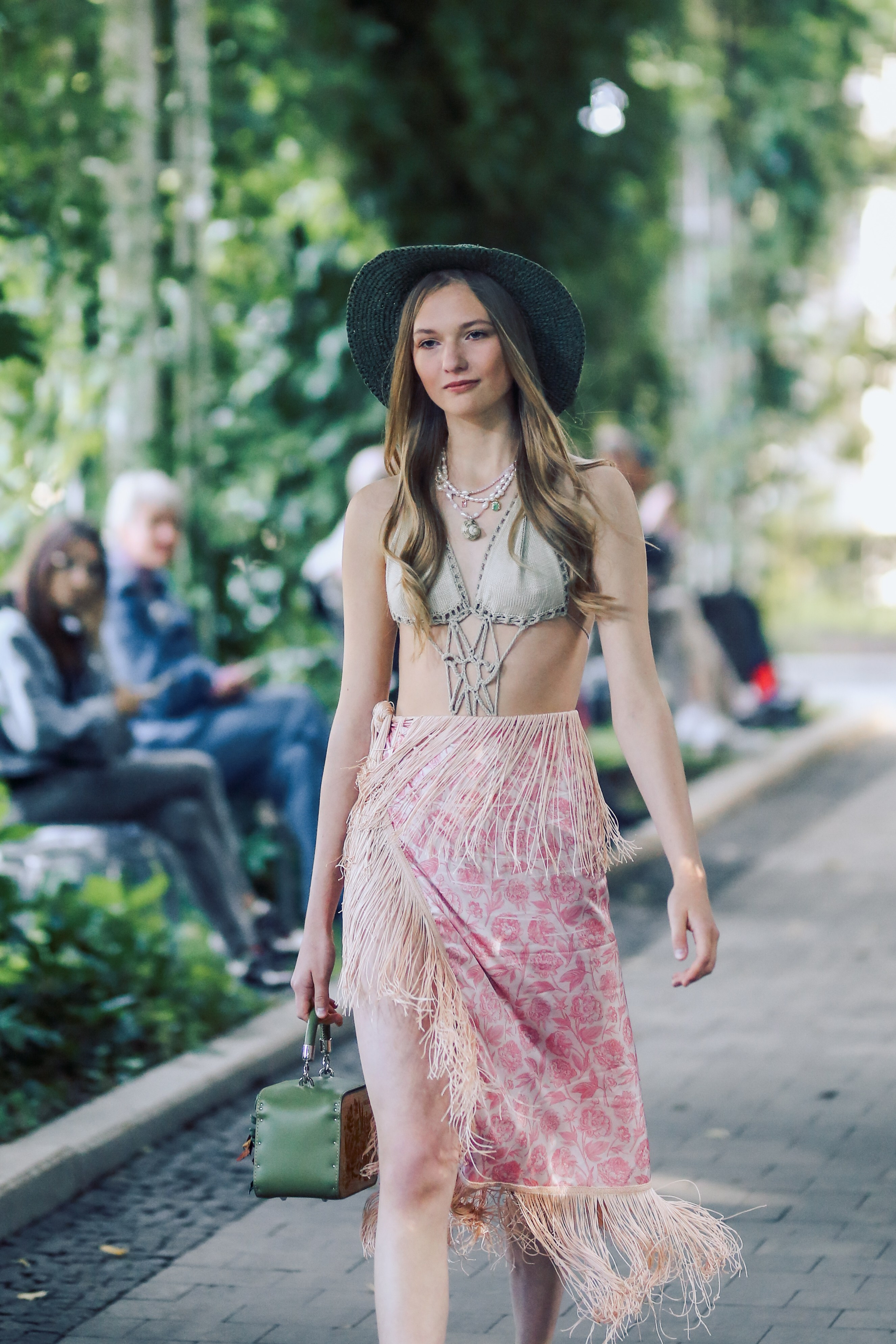 Зелёный подиум. Фотограф Анастасия Залевская