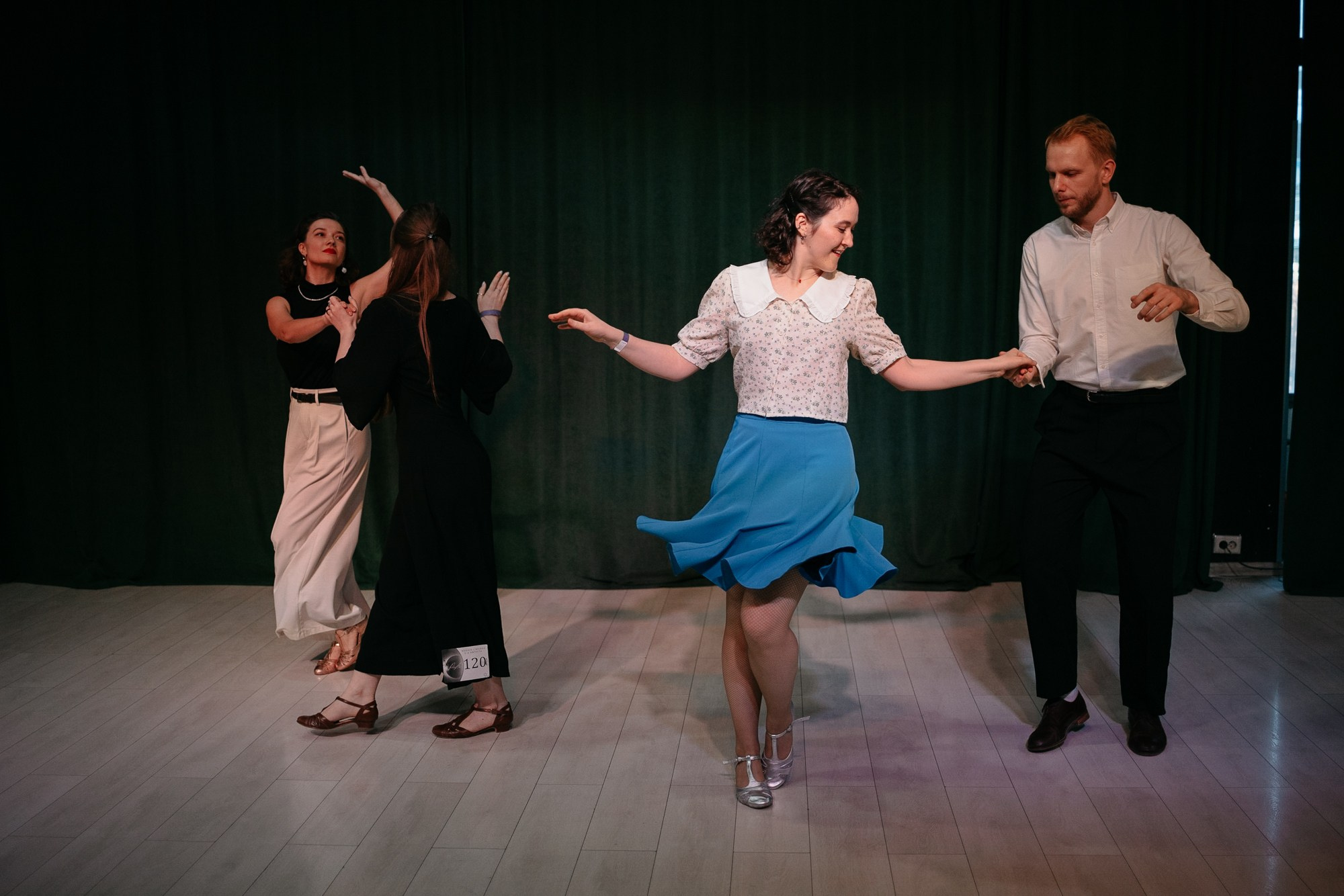 Репортаж с соревнований по свинговым танцам. Фотограф в Москве