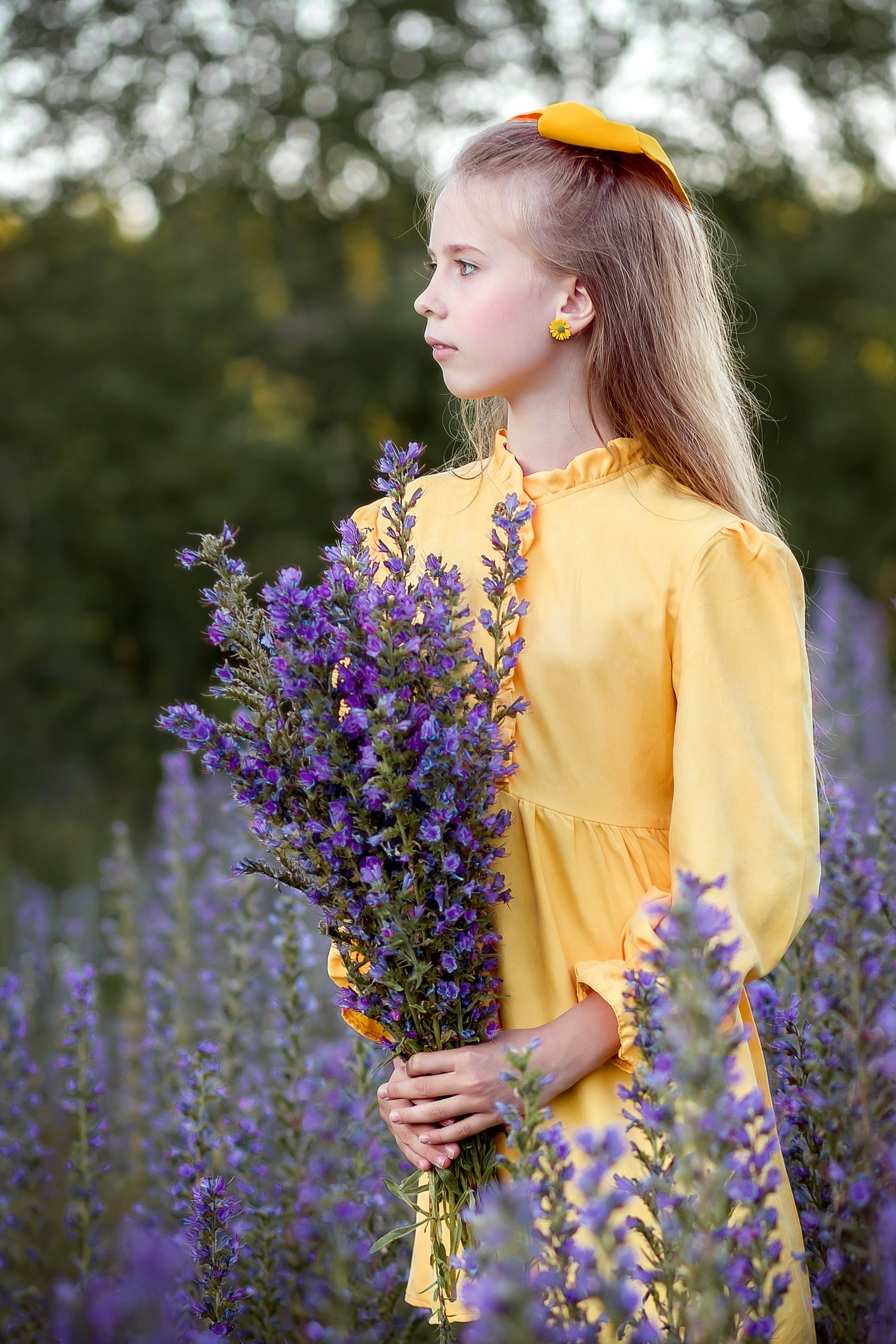 Сиреневые сны. Детский фотограф Наталья Назарова