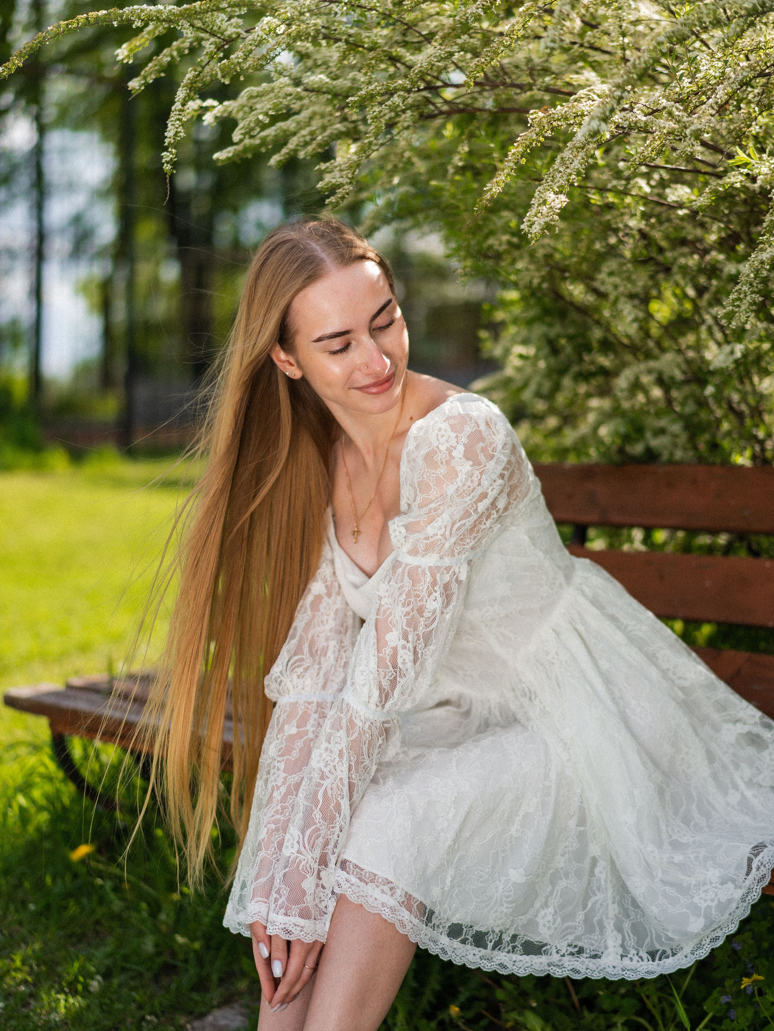 Ксения — фотосессия в весеннем стиле. Фотограф Москва