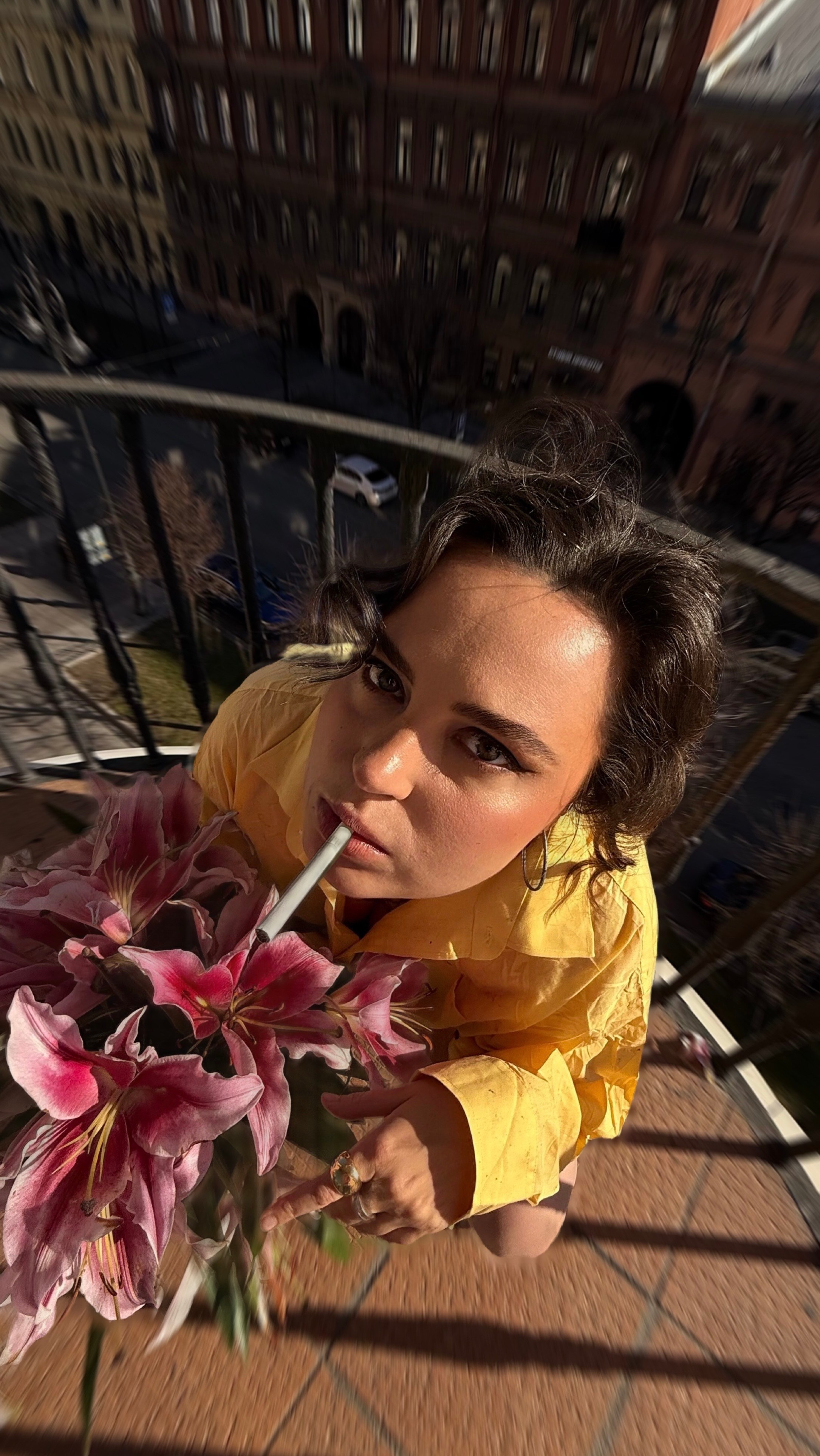 Оля и цветы. Фотограф Санкт-Петербург Лена Бирди