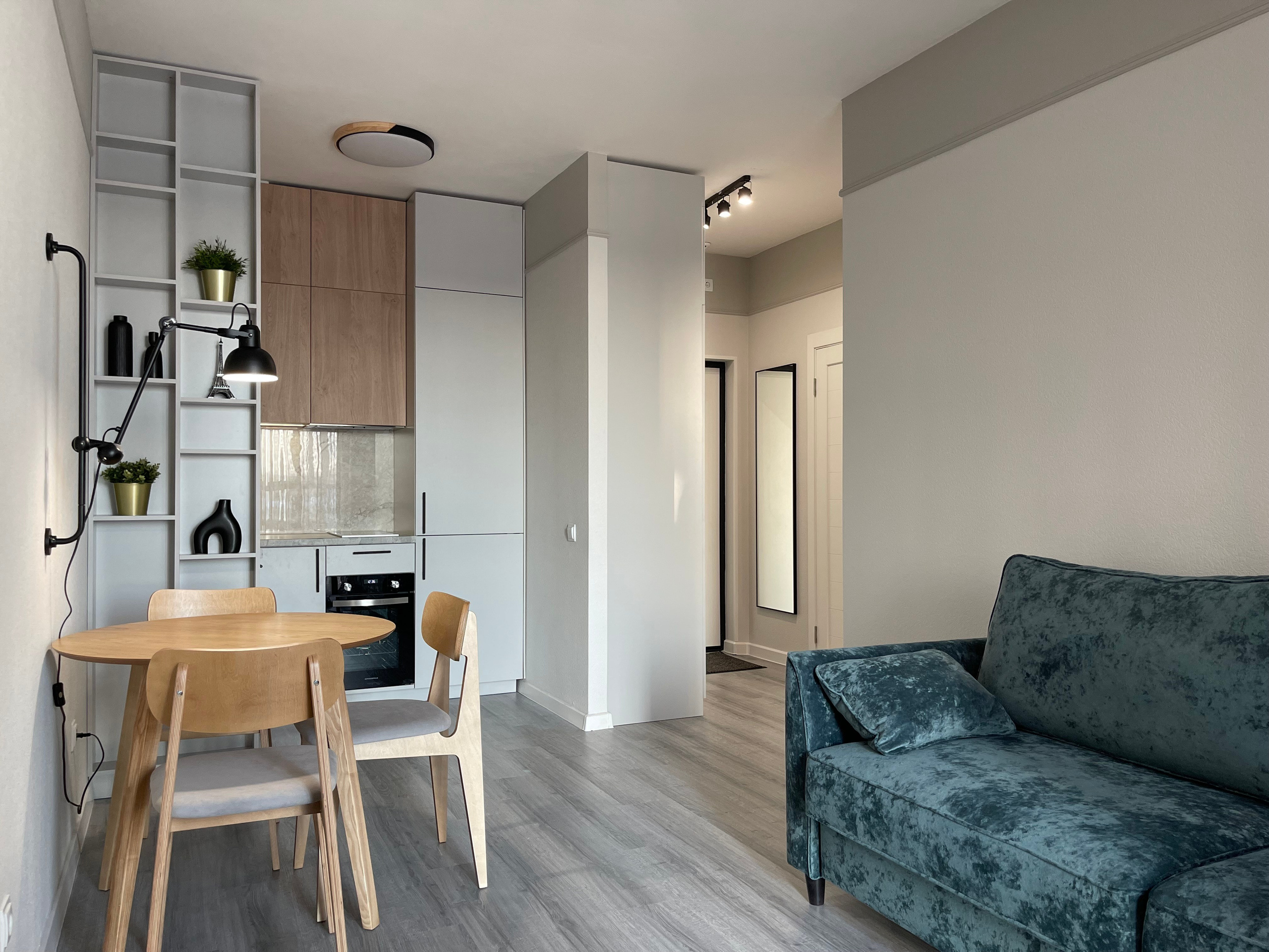 Квартира с ремонтом от застройщика ЖК Парколово. Дизайнер интерьеров в Санкт-Петербурге Анастасия Тен