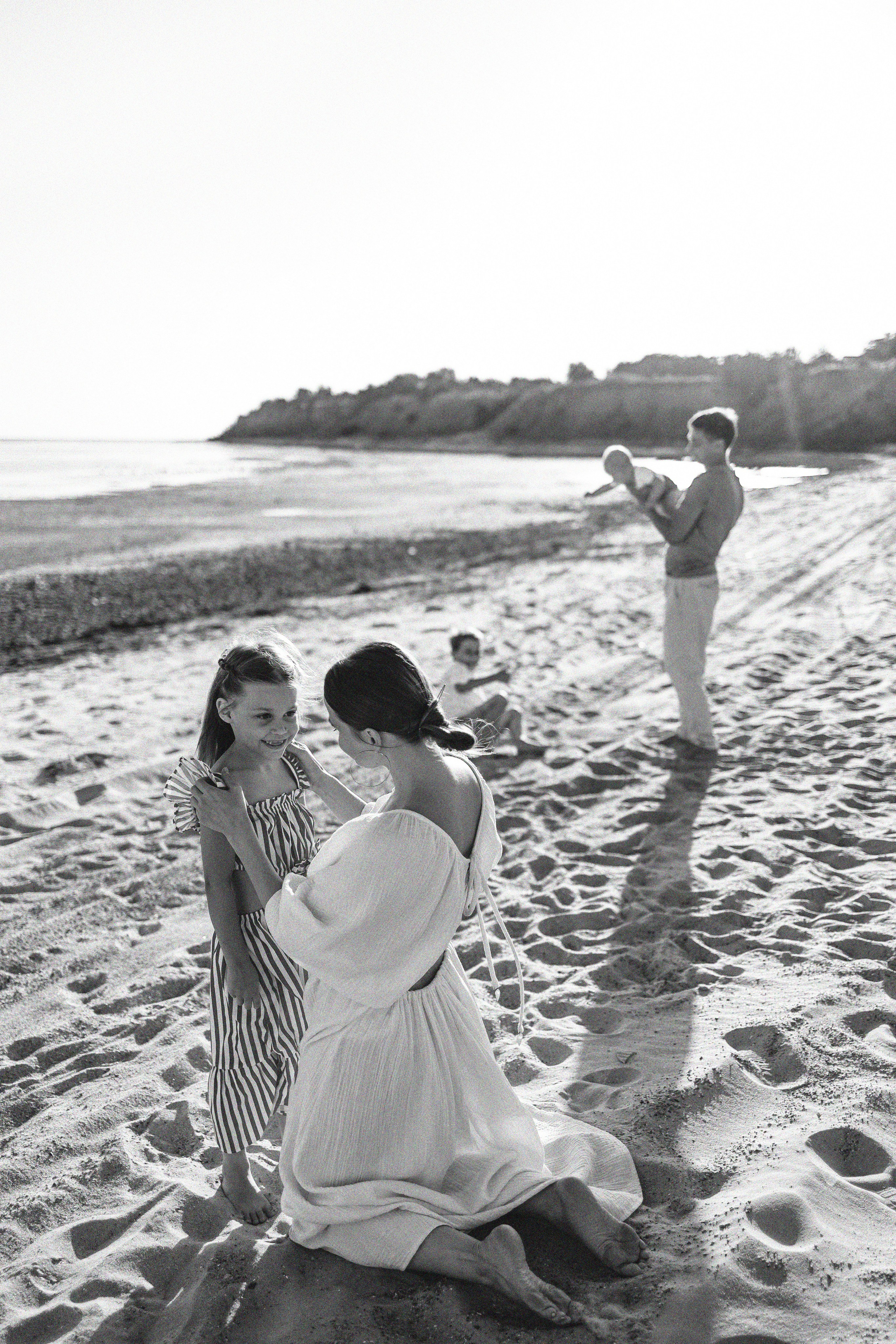 Летняя история на берегу. Семейный и детский фотограф, таганрог, ростов-на-дону