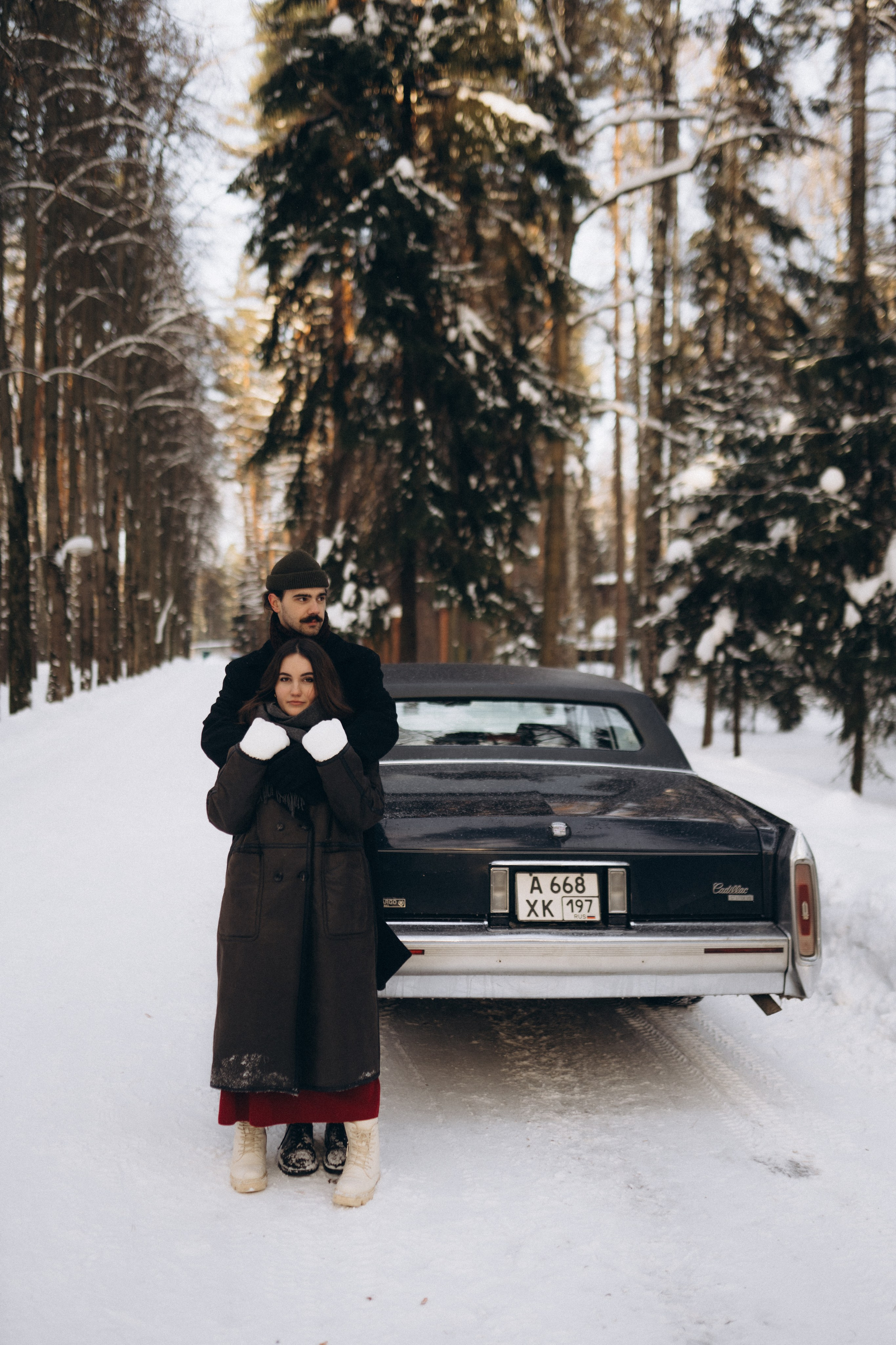 Парная зимняя история. Фотограф в Калининграде Саша Наместникова