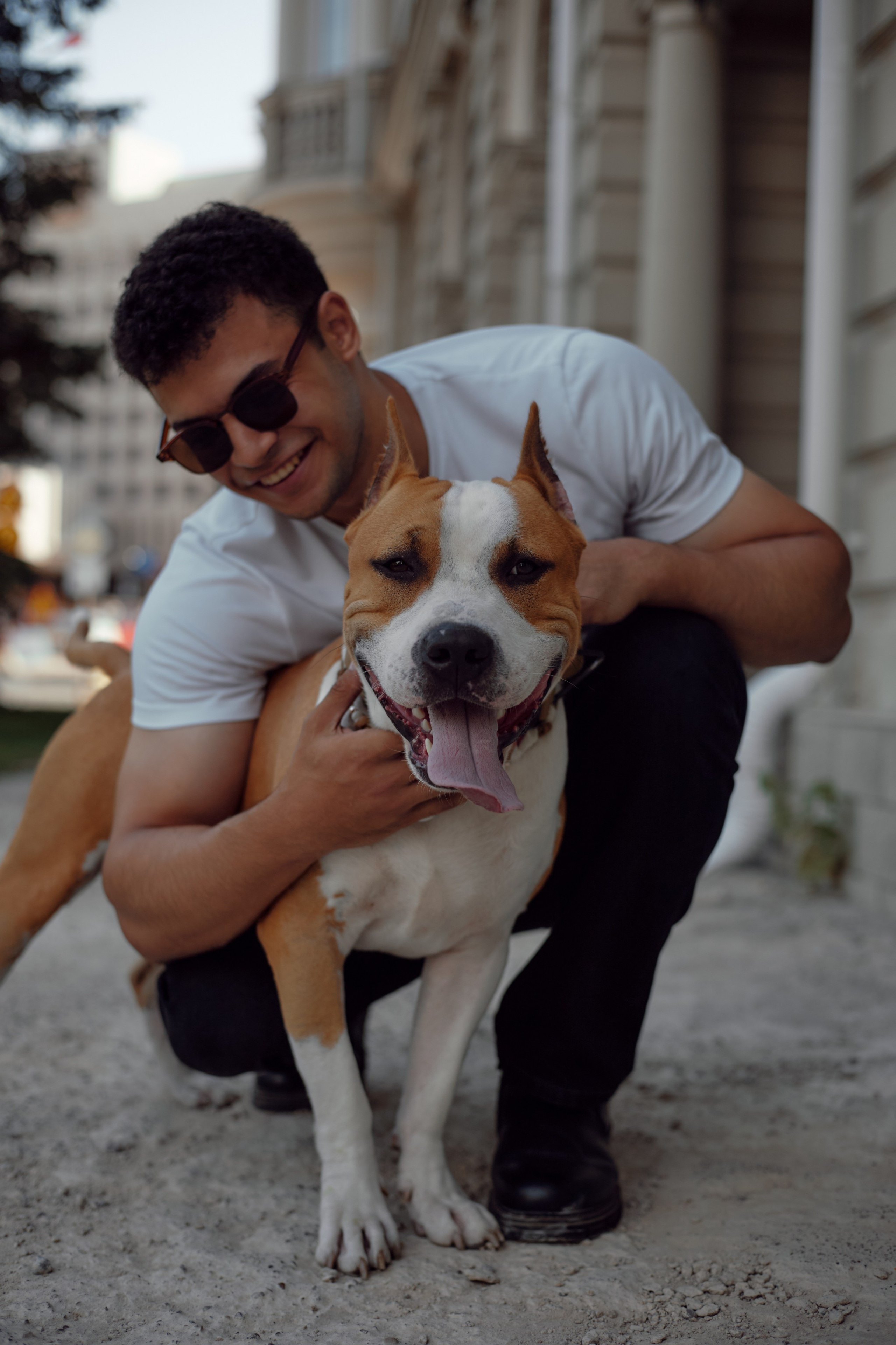 Абдо (прогулка с собакой). Фотограф из Казани