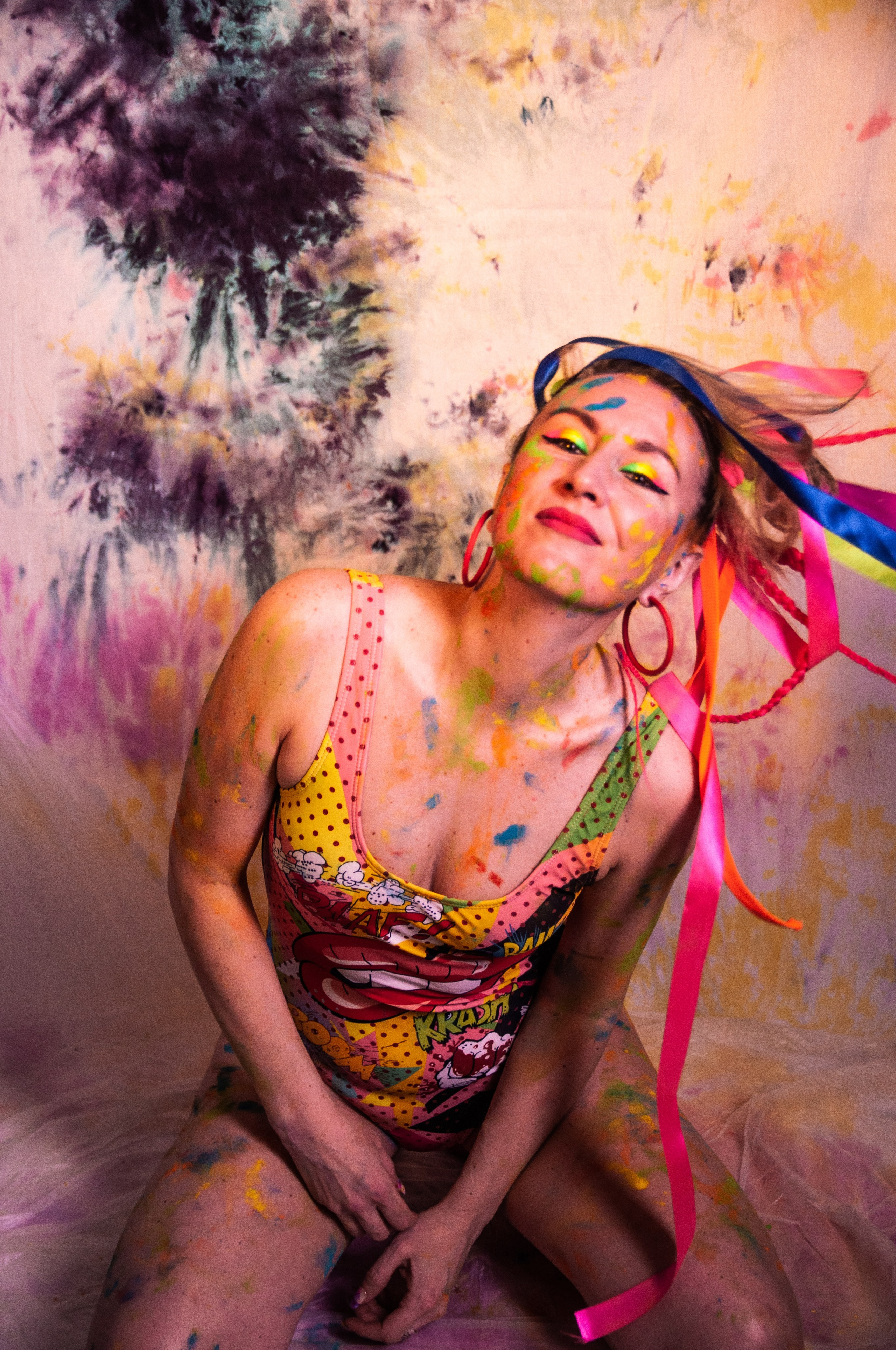 Фотопроект с красками холи. Фотограф Катя Щербина