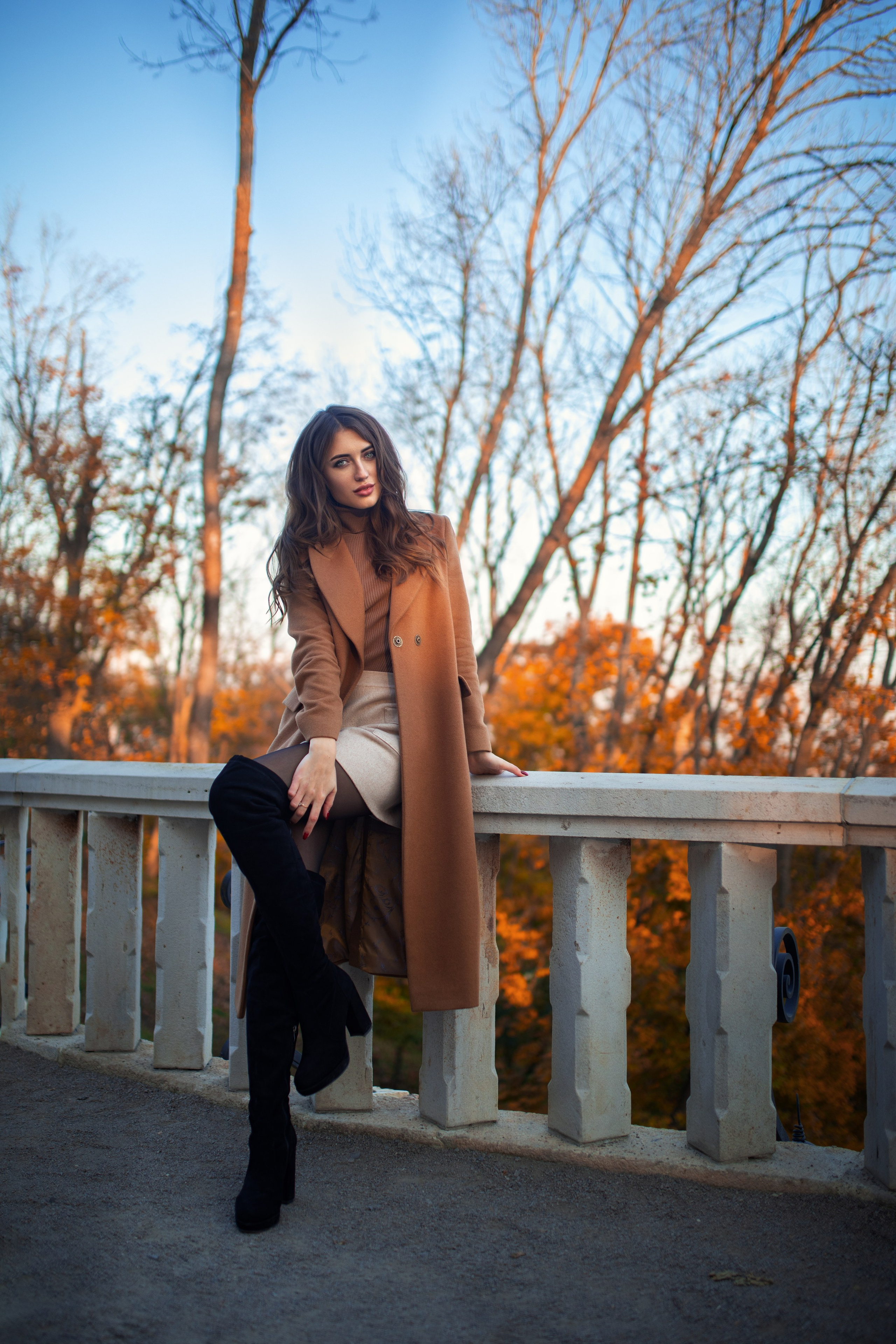 Осенняя съемка с Анастасией на природе в формате для «себя»