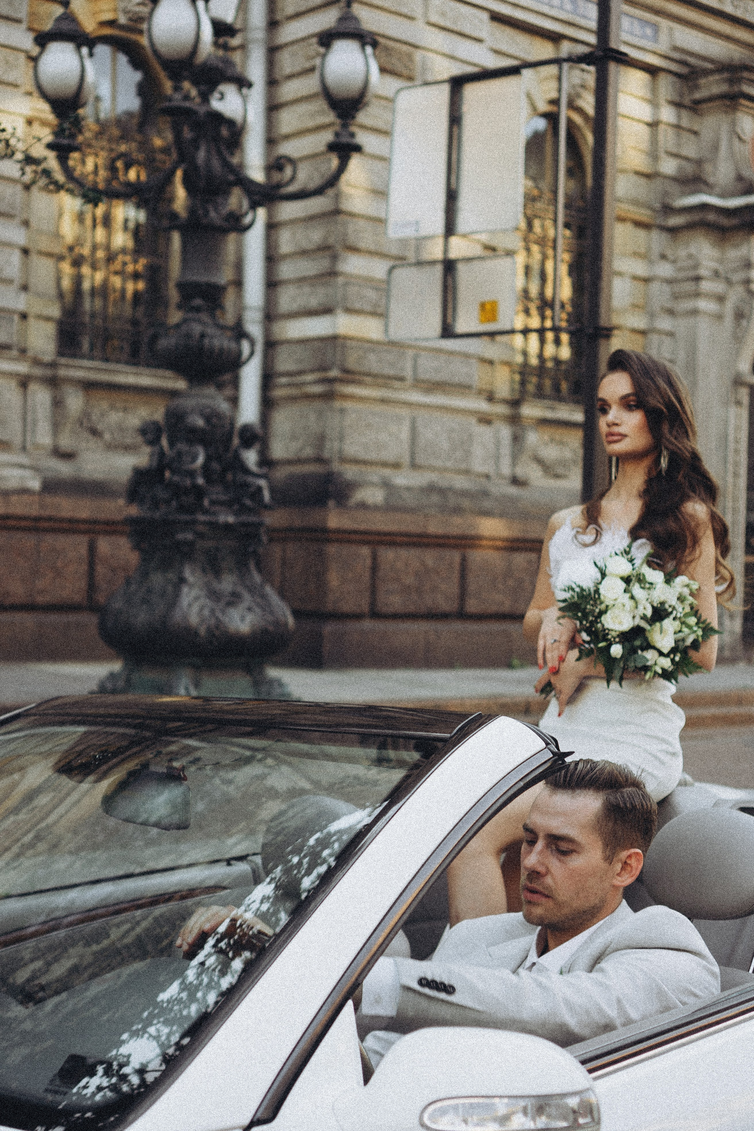 Свадебная сьемка у академии Штиглица. Профессиональный фотограф, Санкт-Петербург — Виктория Богомолова