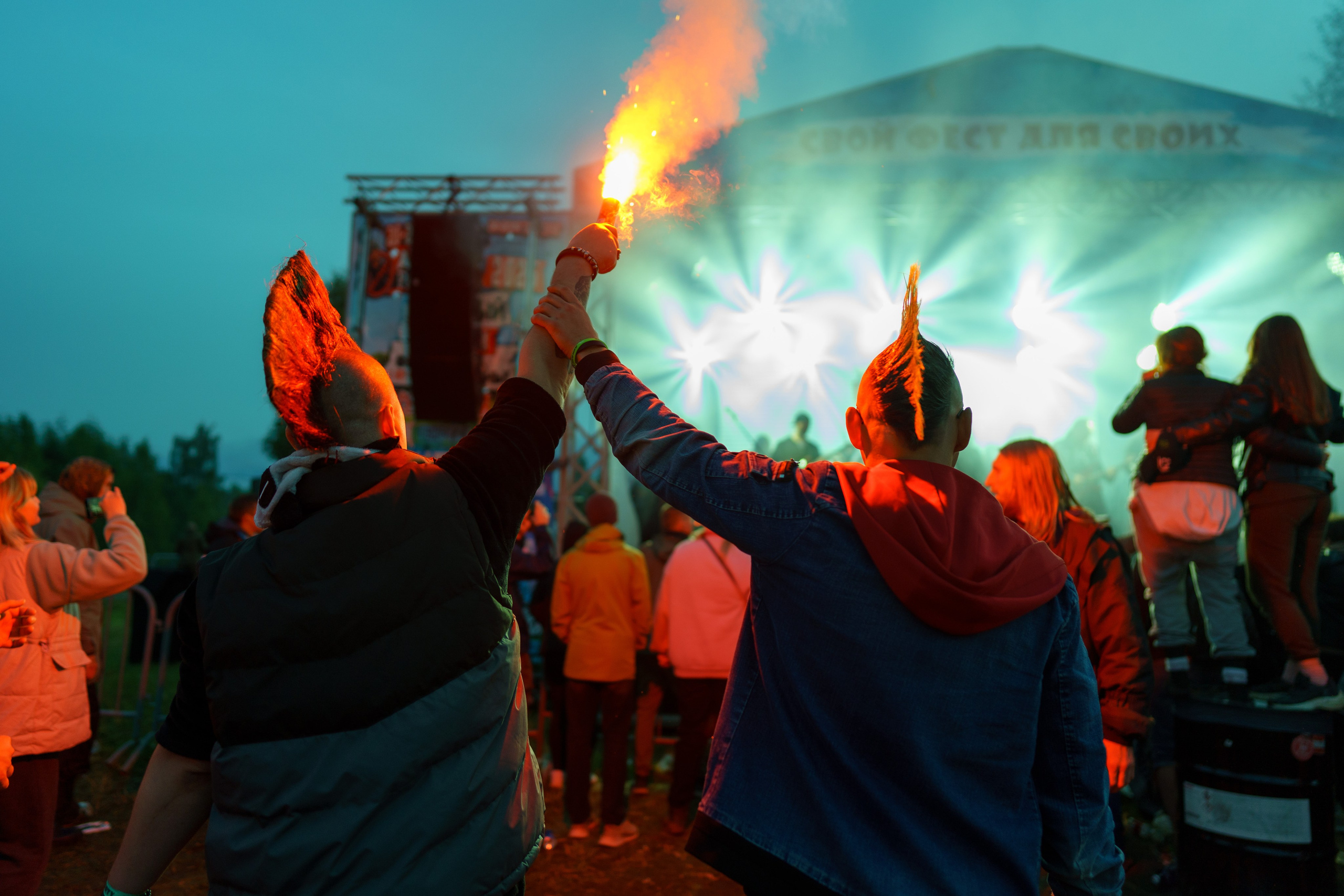 Фотоотчет с главного панк-рок фестиваля страны Anti-Party 2025. Фотограф Николай Прокофьев модельные тесты в Москве