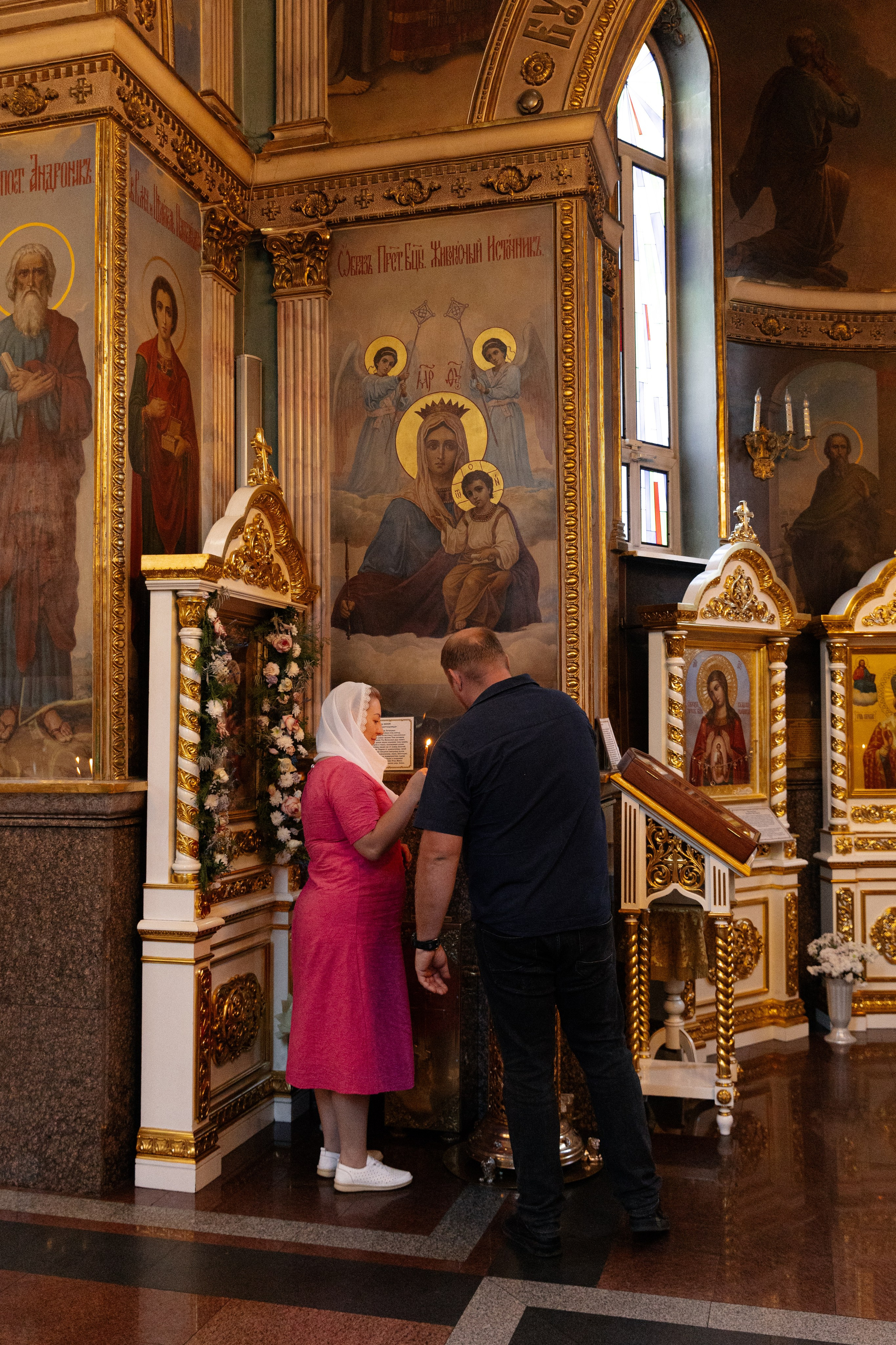 Крещение в Церкви иконы Божией Матери Целительницы. Свадебный фотограф и видеограф Краснодар, Ростов, Сочи, Новороссийск