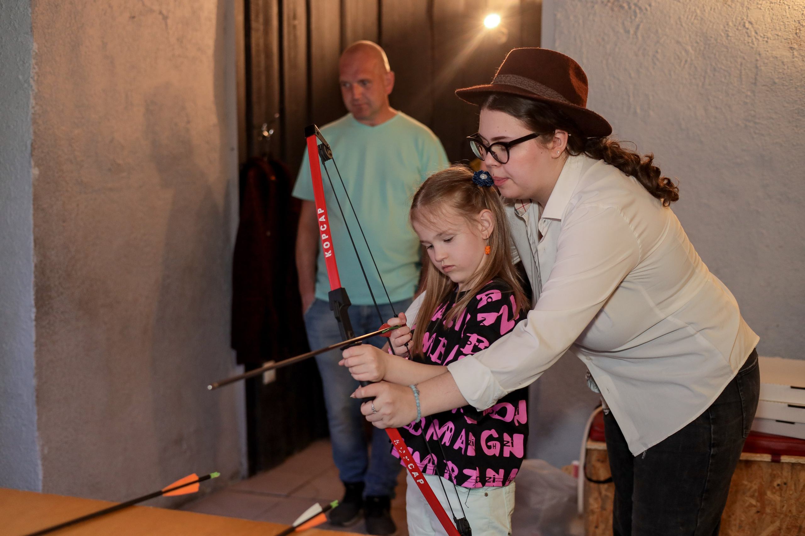 День рождение в стрелковом клубе. Фотограф Надршина Лилия