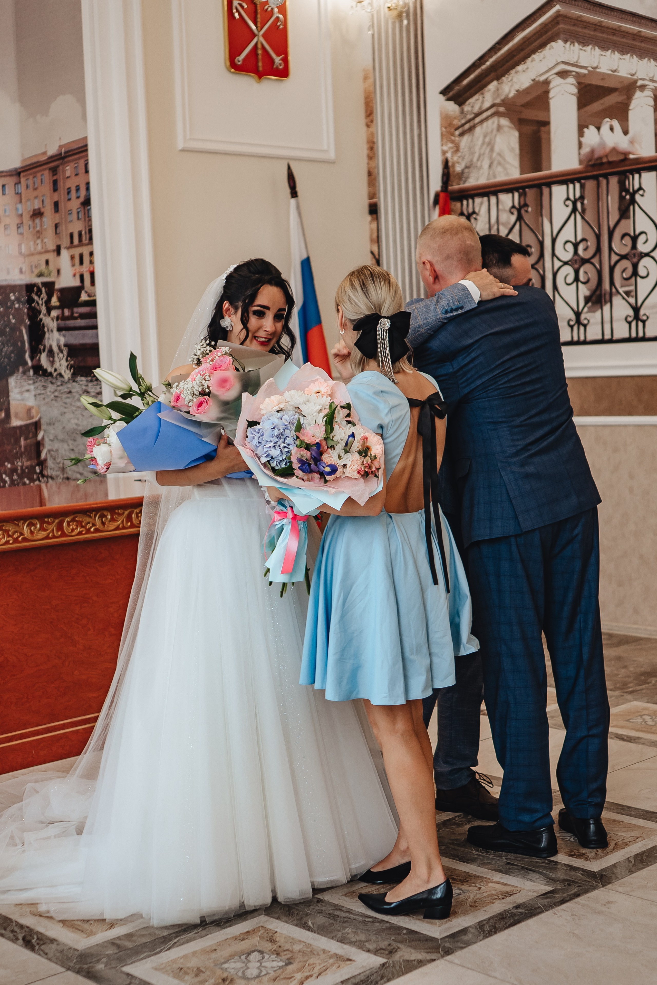 СВАДЕБНАЯ СЬЕМКА В ЗАГСЕ НА МОСКОВСКОМ ПРОСПЕКТЕ. Профессиональный фотограф, Санкт-Петербург — Виктория Богомолова