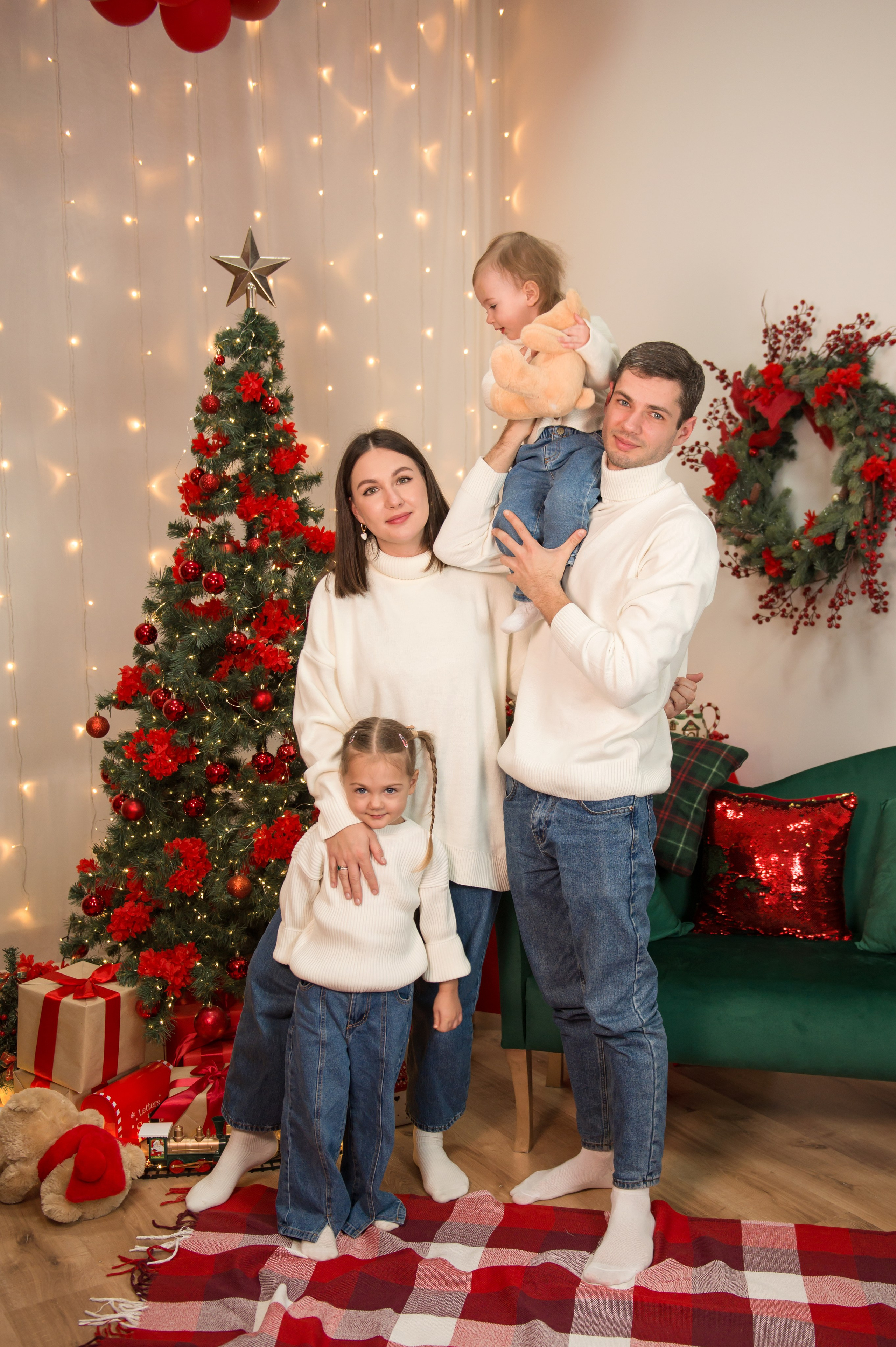Новогодние съемки. Семейный и детский фотограф в Краснодаре Ольга Осинцева