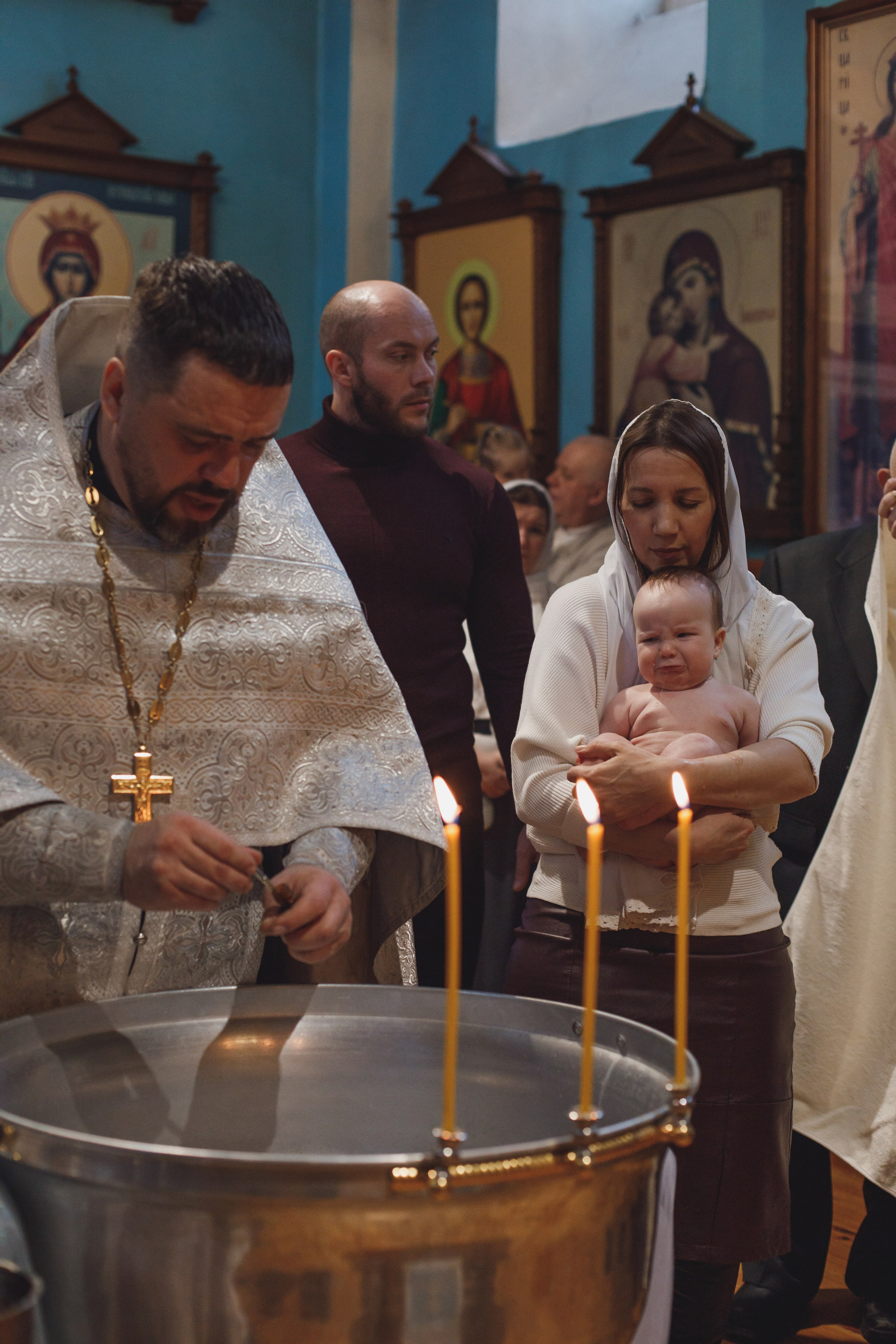 Фотосъёмка таинства крещения в Белгороде. Свадебный и контент фотограф в Белгороде Ярослав Гаврилейченко