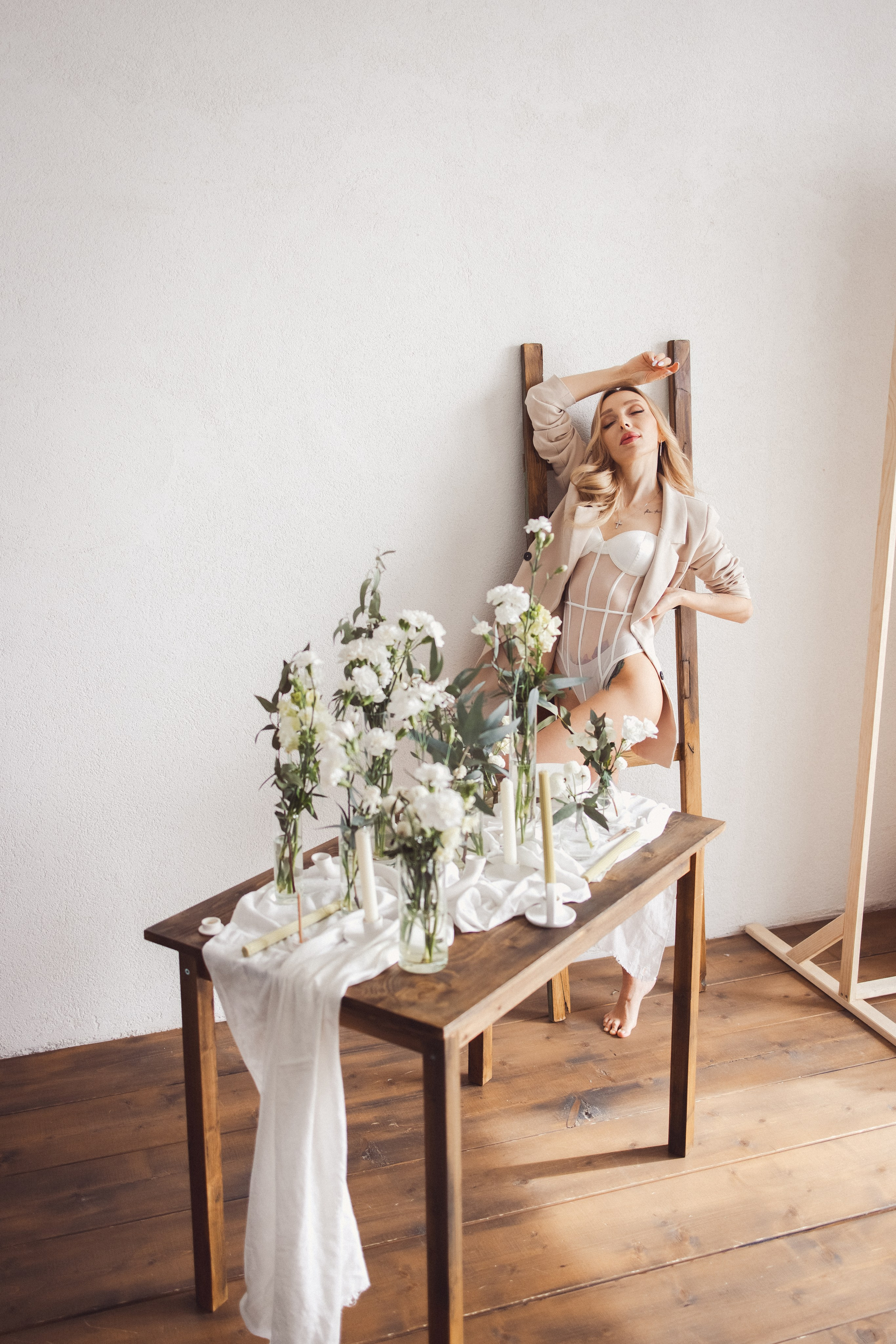 Женская фотосессия в фотостудии, г. Краснодар. Семейный и детский фотограф в Краснодаре Анна Трашкова