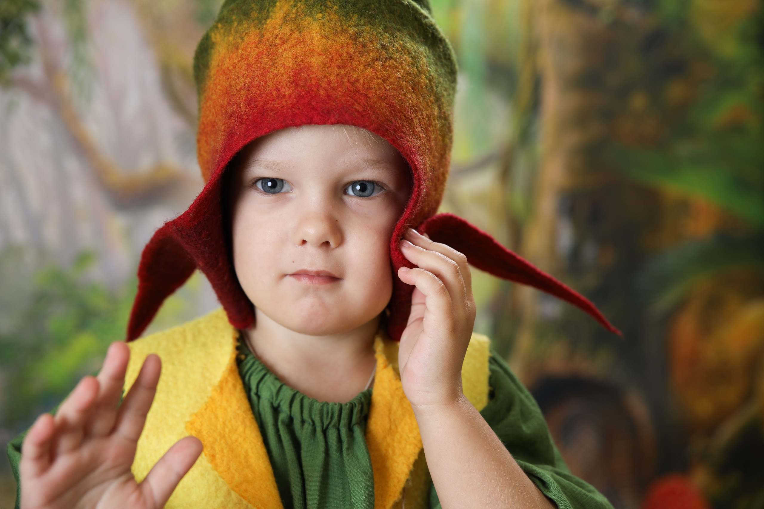 Осенняя съемка в детских садах. Анна Таркина