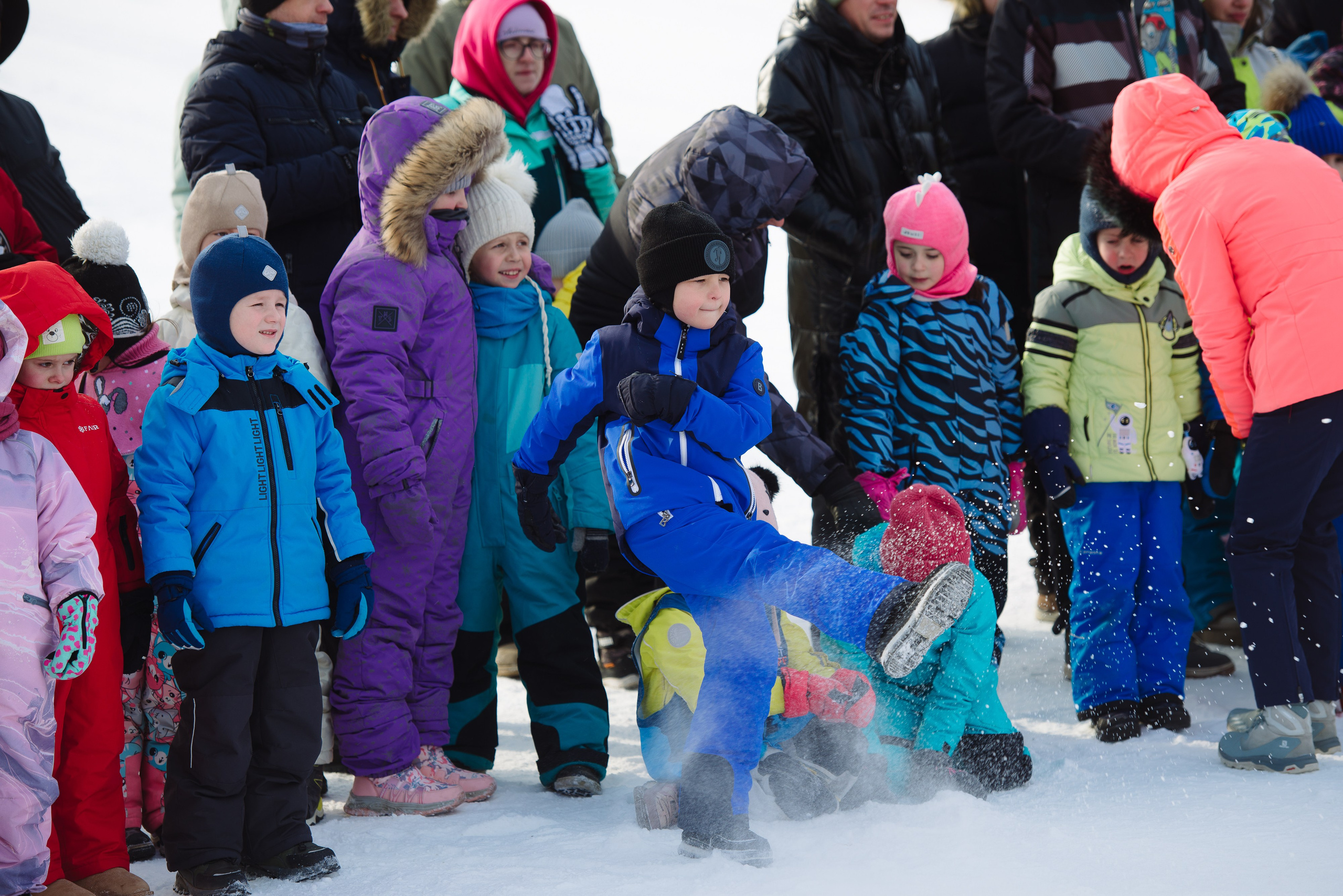 Детские соревнования/Лыжи. Фотограф Мария Каюрова