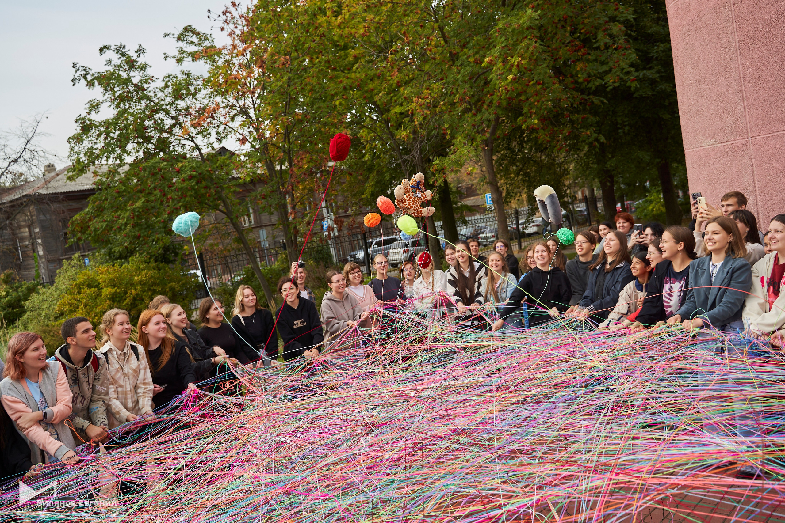 Мероприятие «Веревка» для первокурсников ННГАСУ. Репортажный фотограф Вилянов Евгений. Нижний Новгород