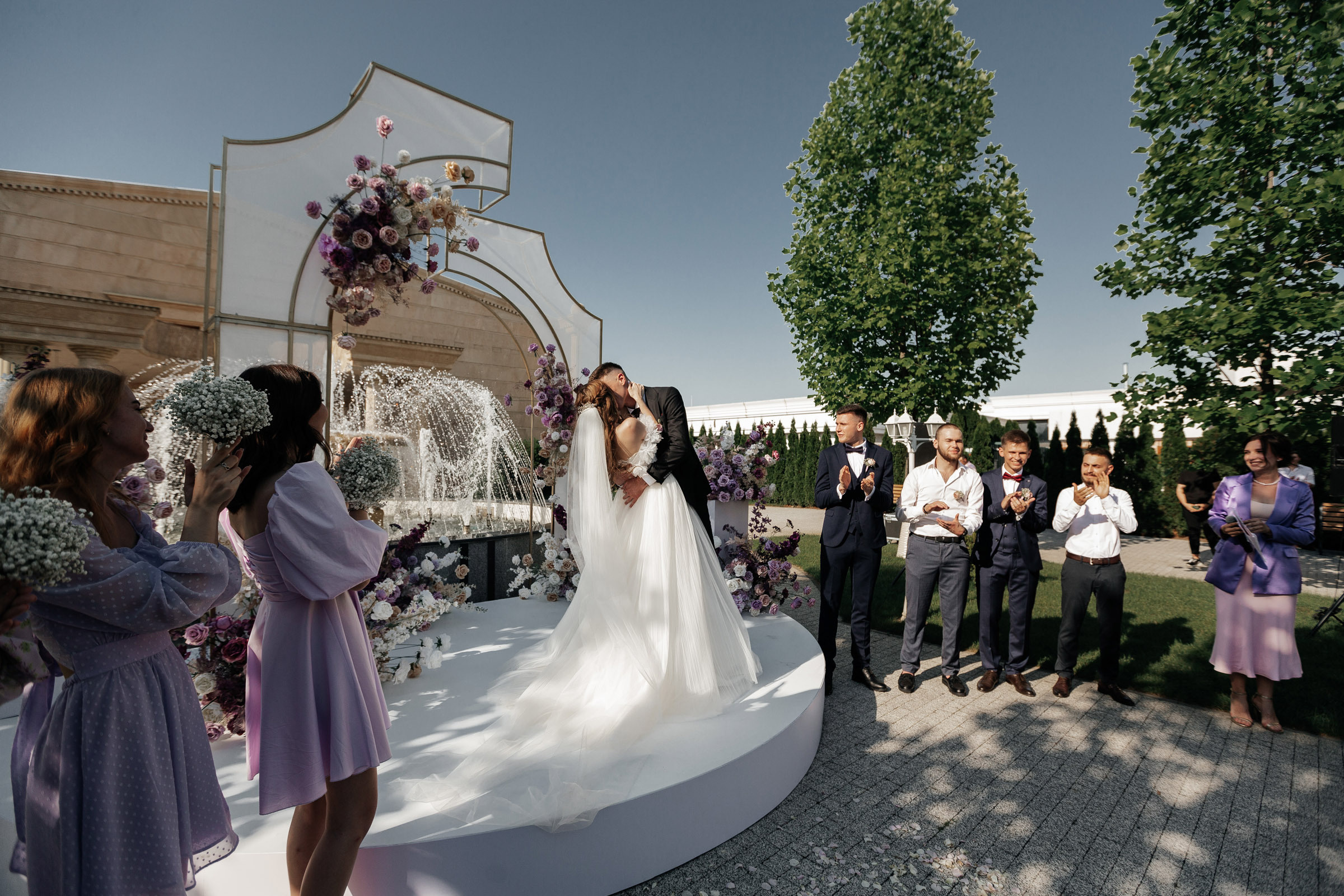 Красивая летняя свадьба в Краснодаре. Архитектурный и интерьерный фотограф в Краснодаре | Дмитрий Демской