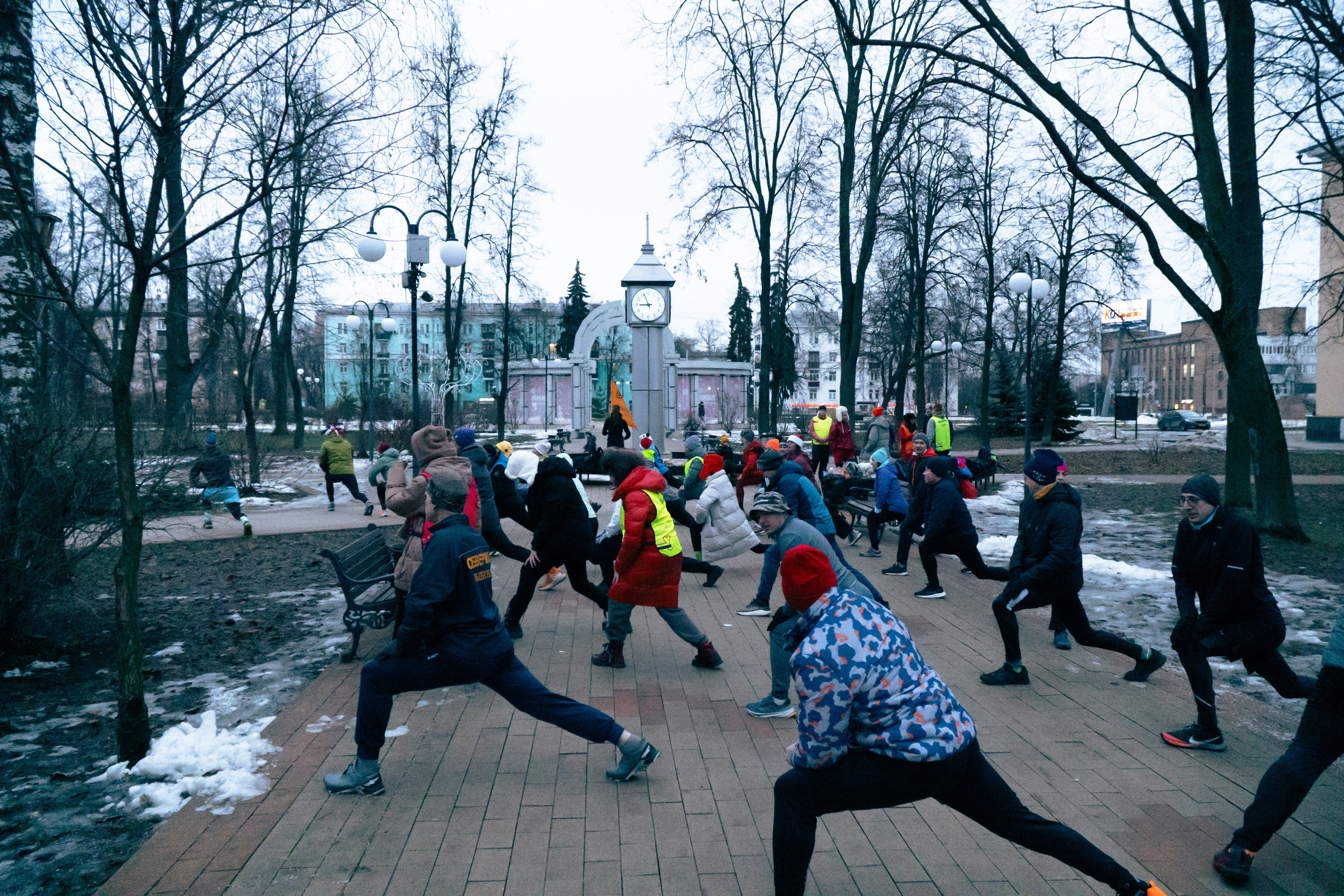 5 вёрст Наташинский 18 января 2025. Роман Капилюшов. Бег. Фото. Видео. г. Люберцы