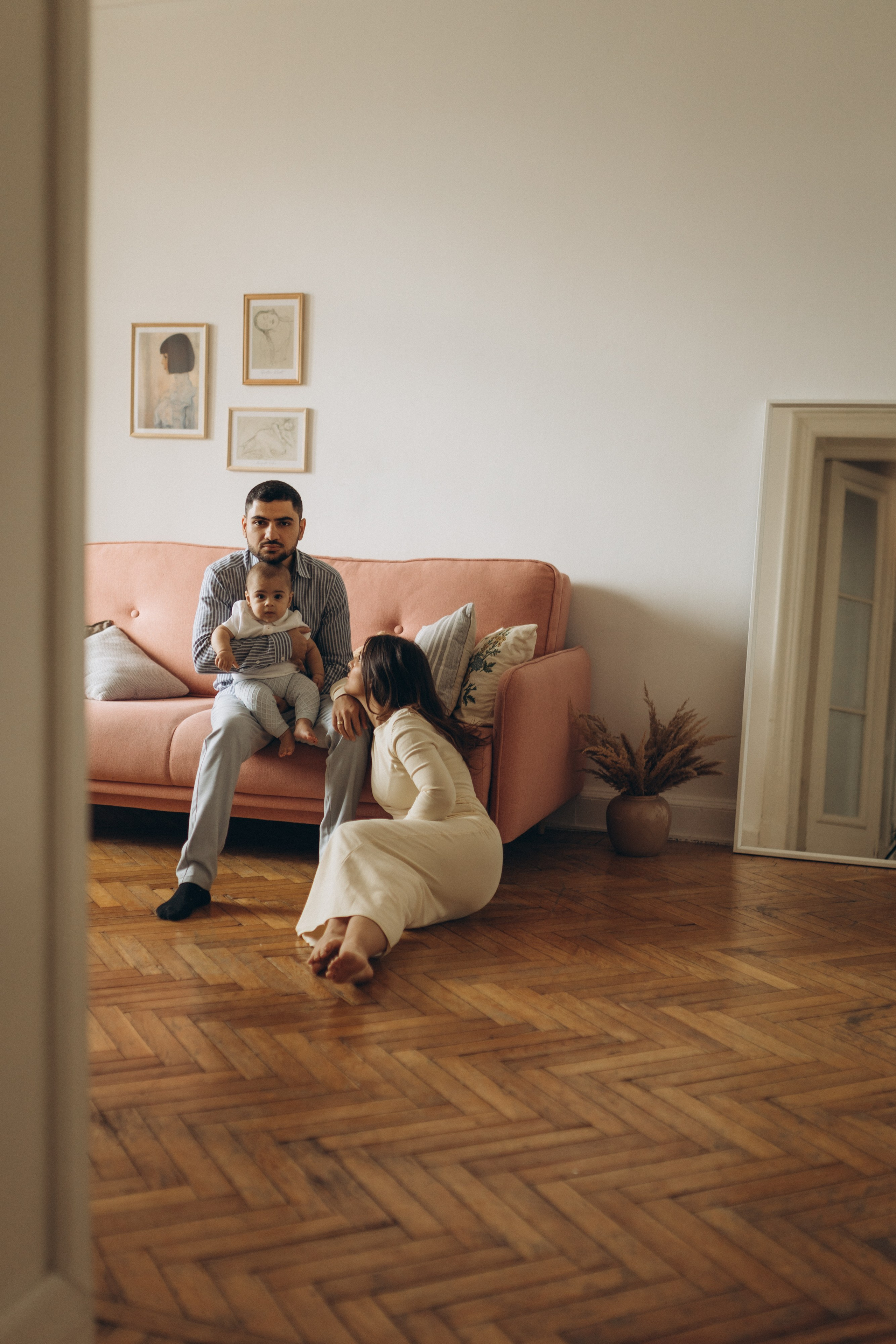 Про малыша Аслана с мамой и папой. Семейный фотограф Мария Маркова Москва и Одинцово