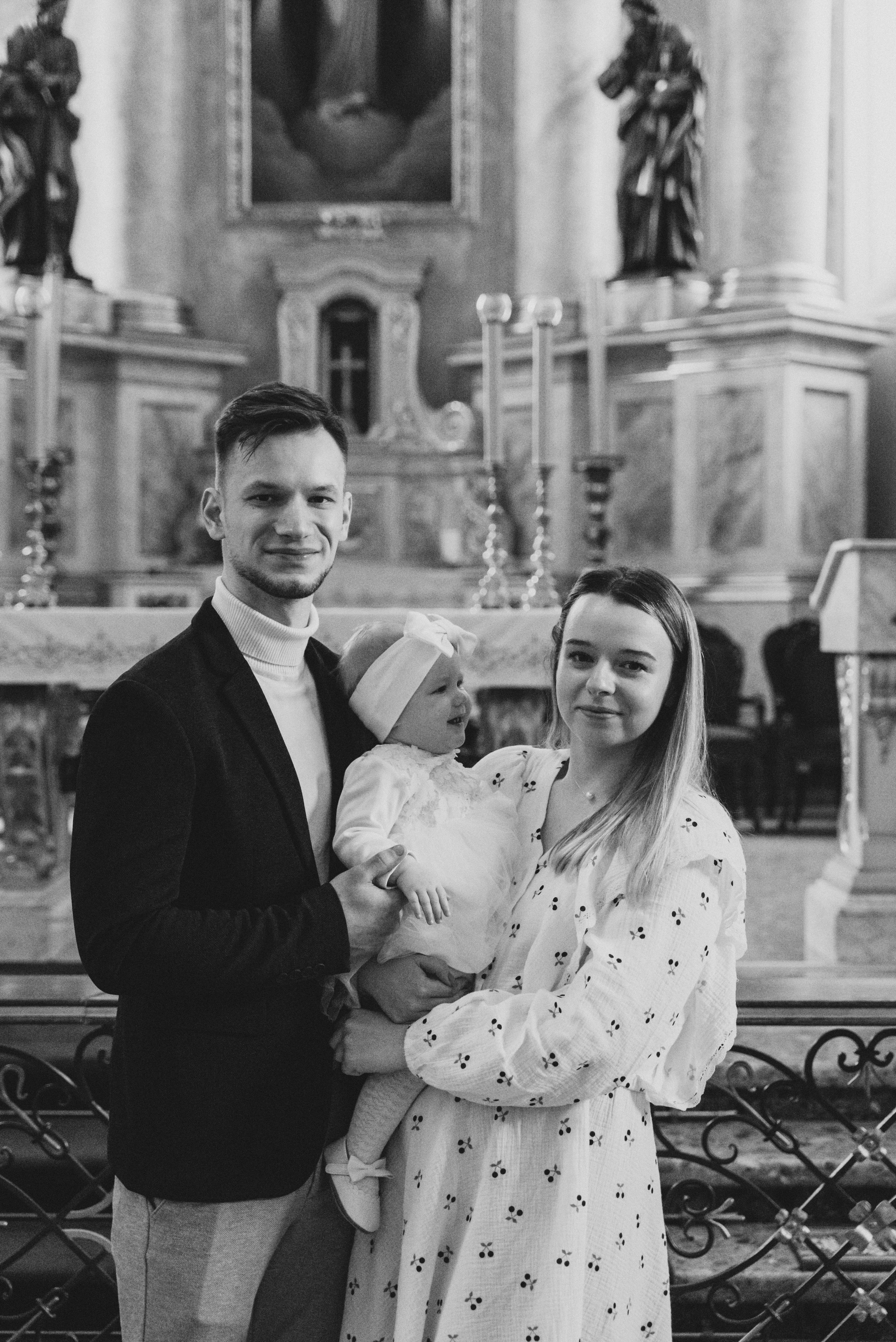 Крещение Ульяны (Белый костёл). Семейный фотограф в Минске Дарья Дреко