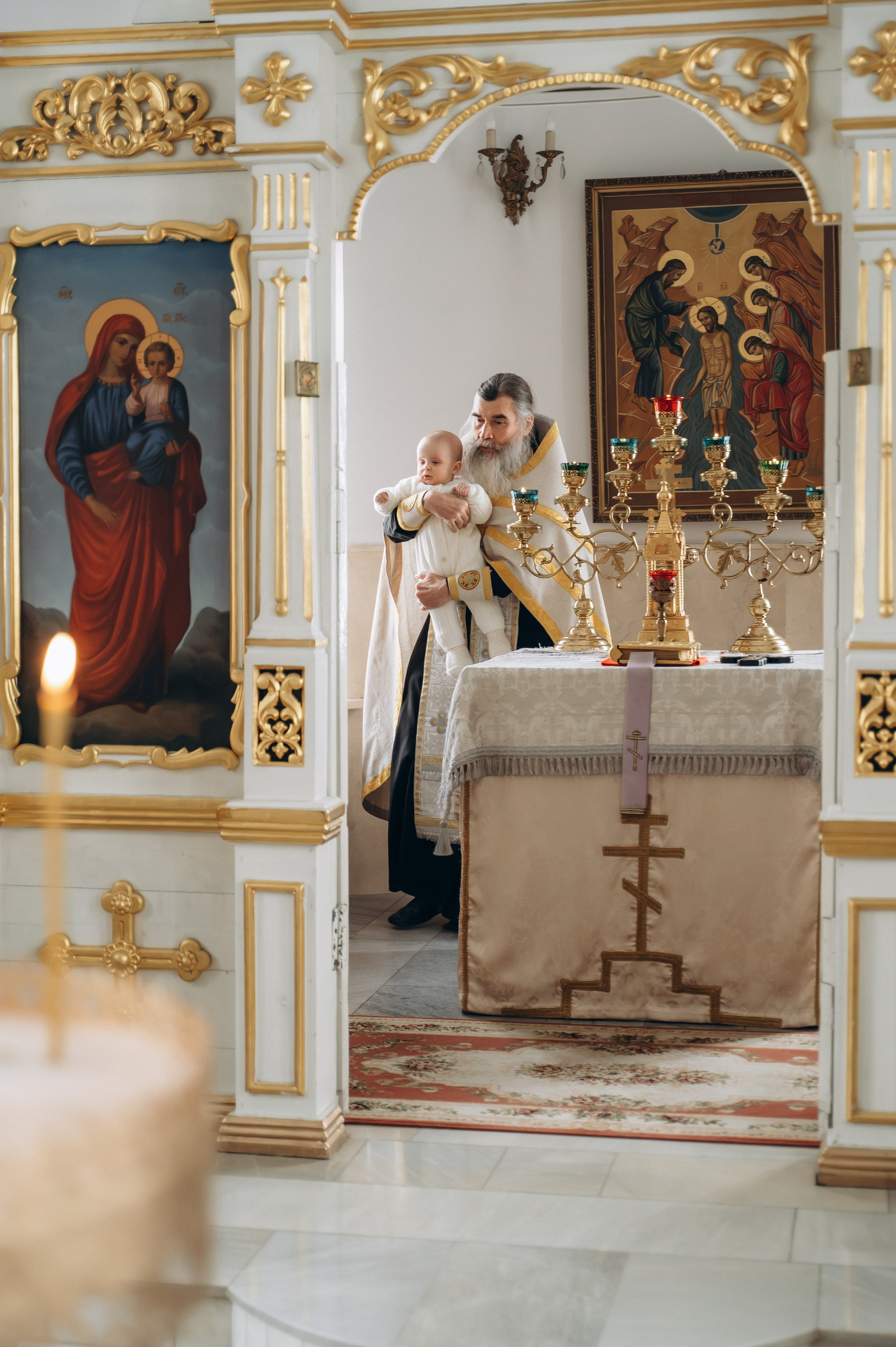 Крещение Михаила (Храм Марии Магдалины) частичная конф. Семейный фотограф в Минске Дарья Дреко