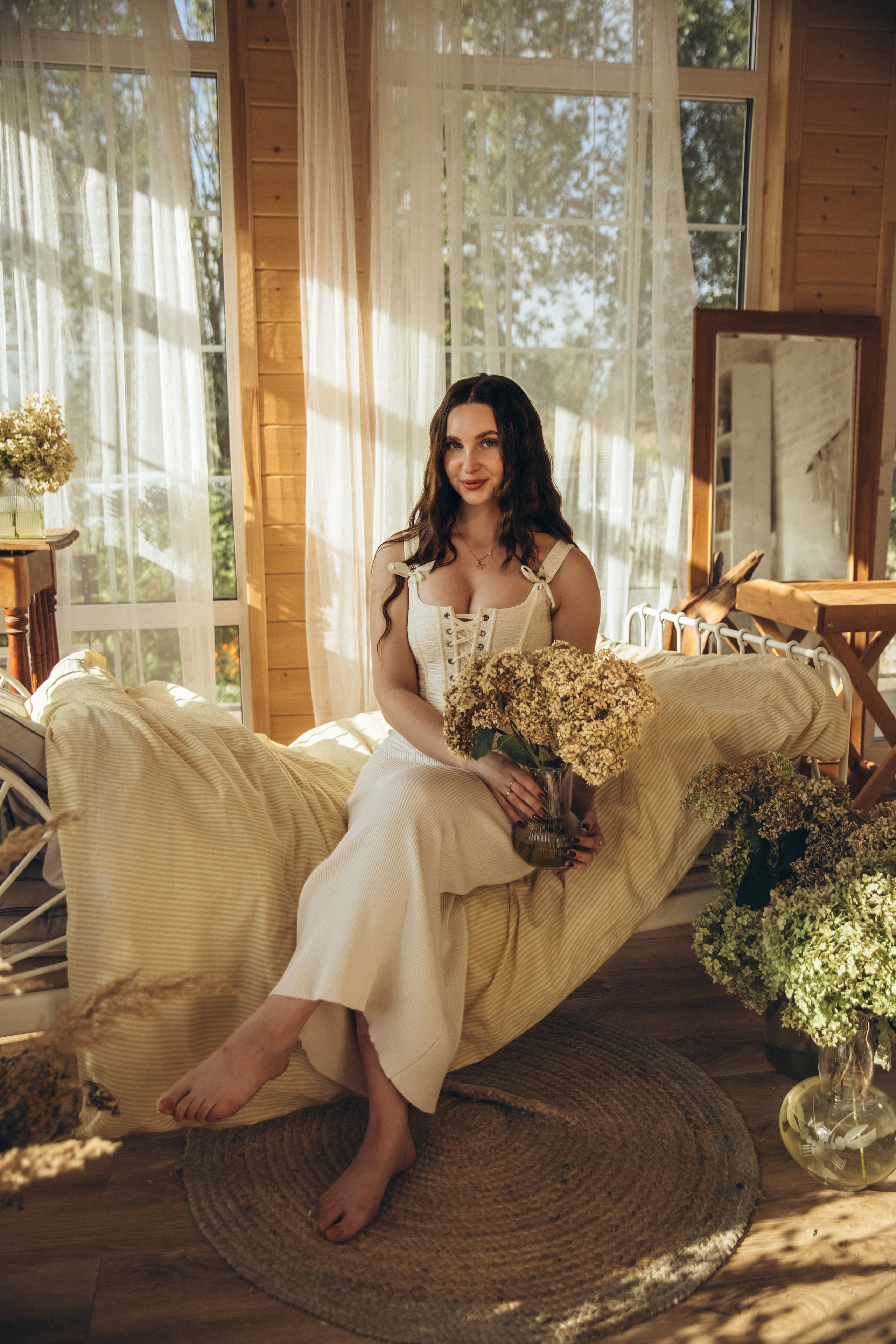 Подруги на даче. Свадебный и семейный фотограф Москва и Московская область