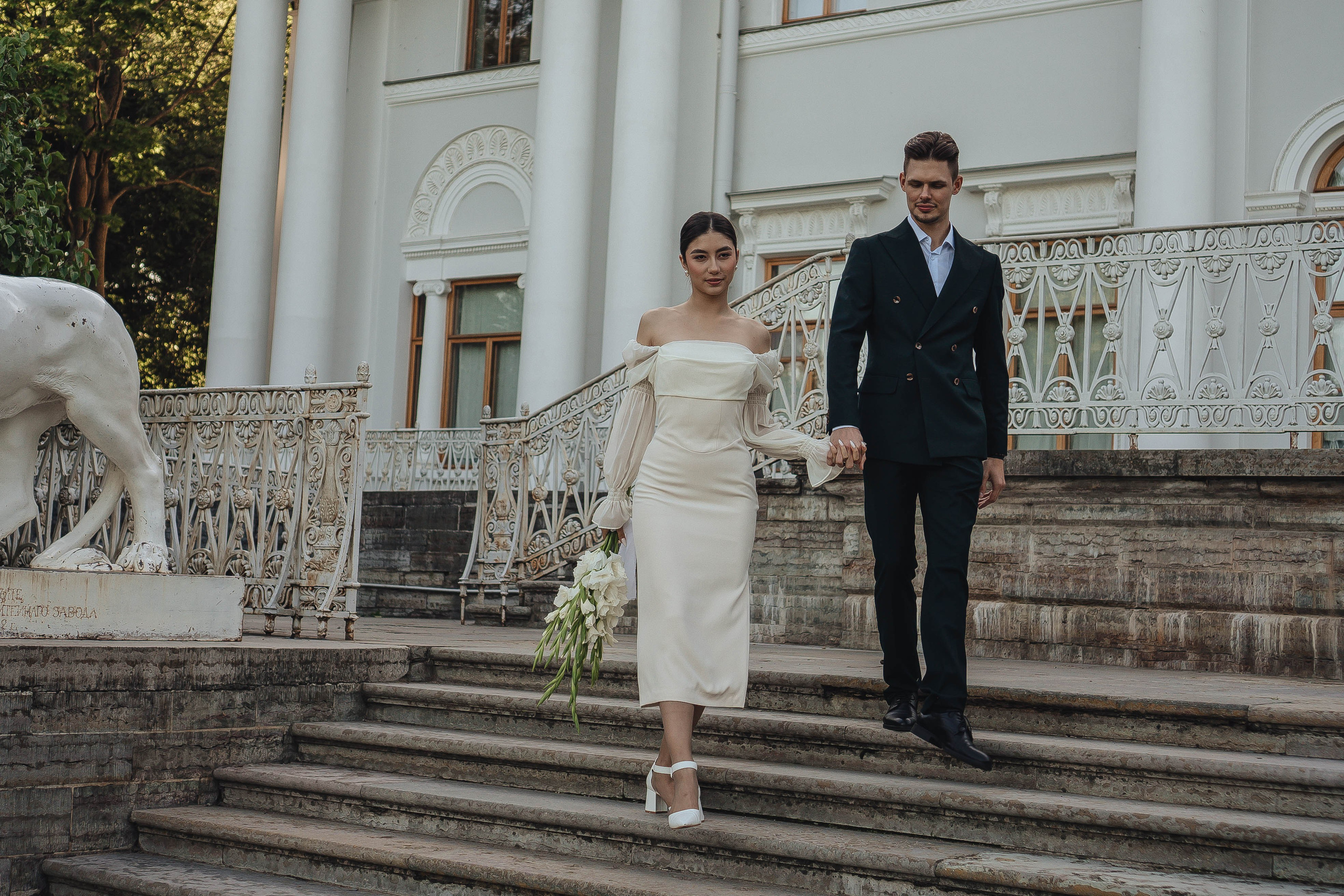 СВАДЕБНАЯ СЬЕМКА НА РАССВЕТЕ НА ЕЛАГИНОМ ОСТОРОВЕ. Профессиональный фотограф, Санкт-Петербург — Виктория Богомолова