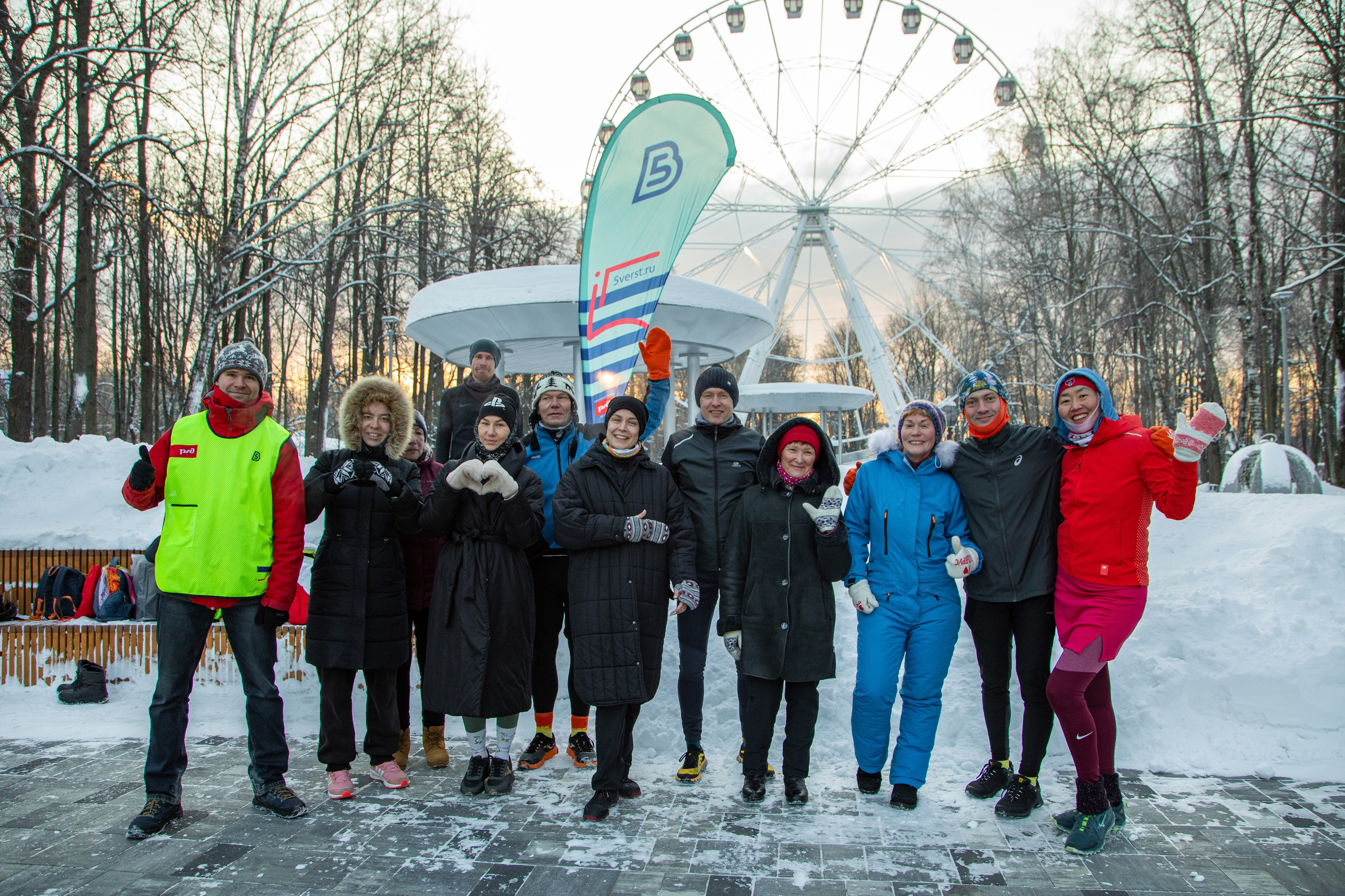 5 вёрст Химки, 90 забег, 10 февраля 2024 г. Фотограф Сергей Ловкий