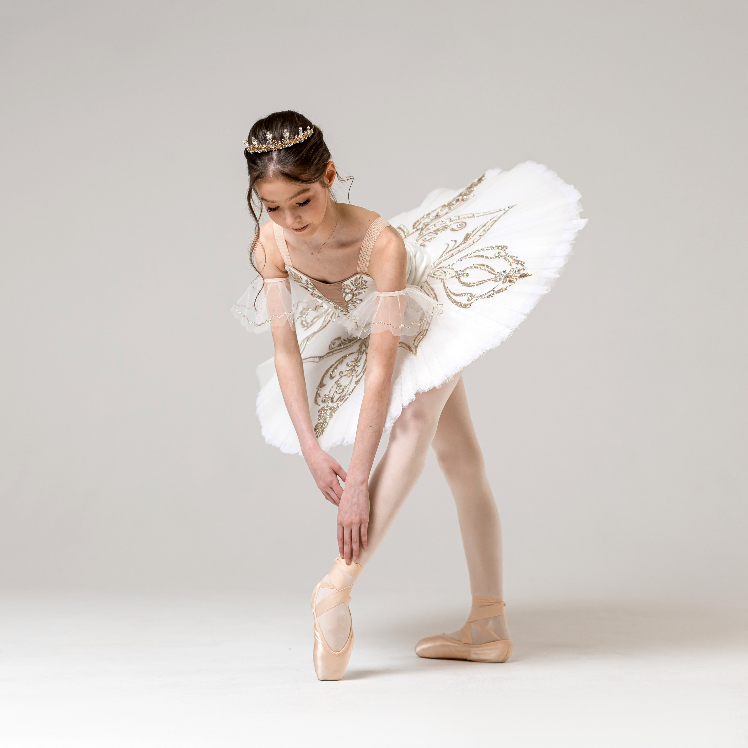 Балетная съёмка на белой циклораме и фонах. Балетный фотограф Алина Ханько — Душа Балета