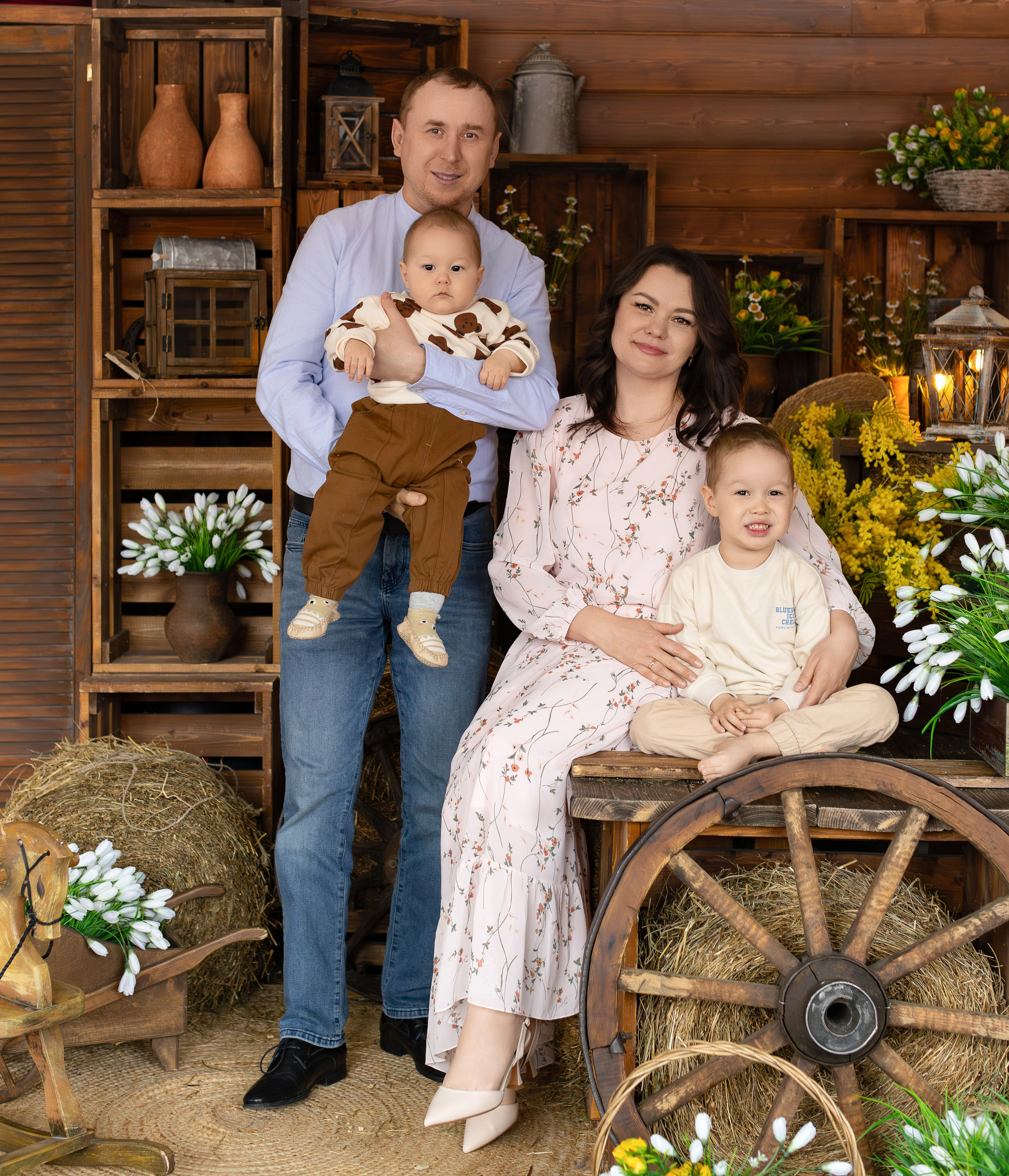 Фотосесии с Утятами и Кроликами (Пасхальные Фотосессии). Семейный и Детский фотограф в Москва Скворцова Татьяна