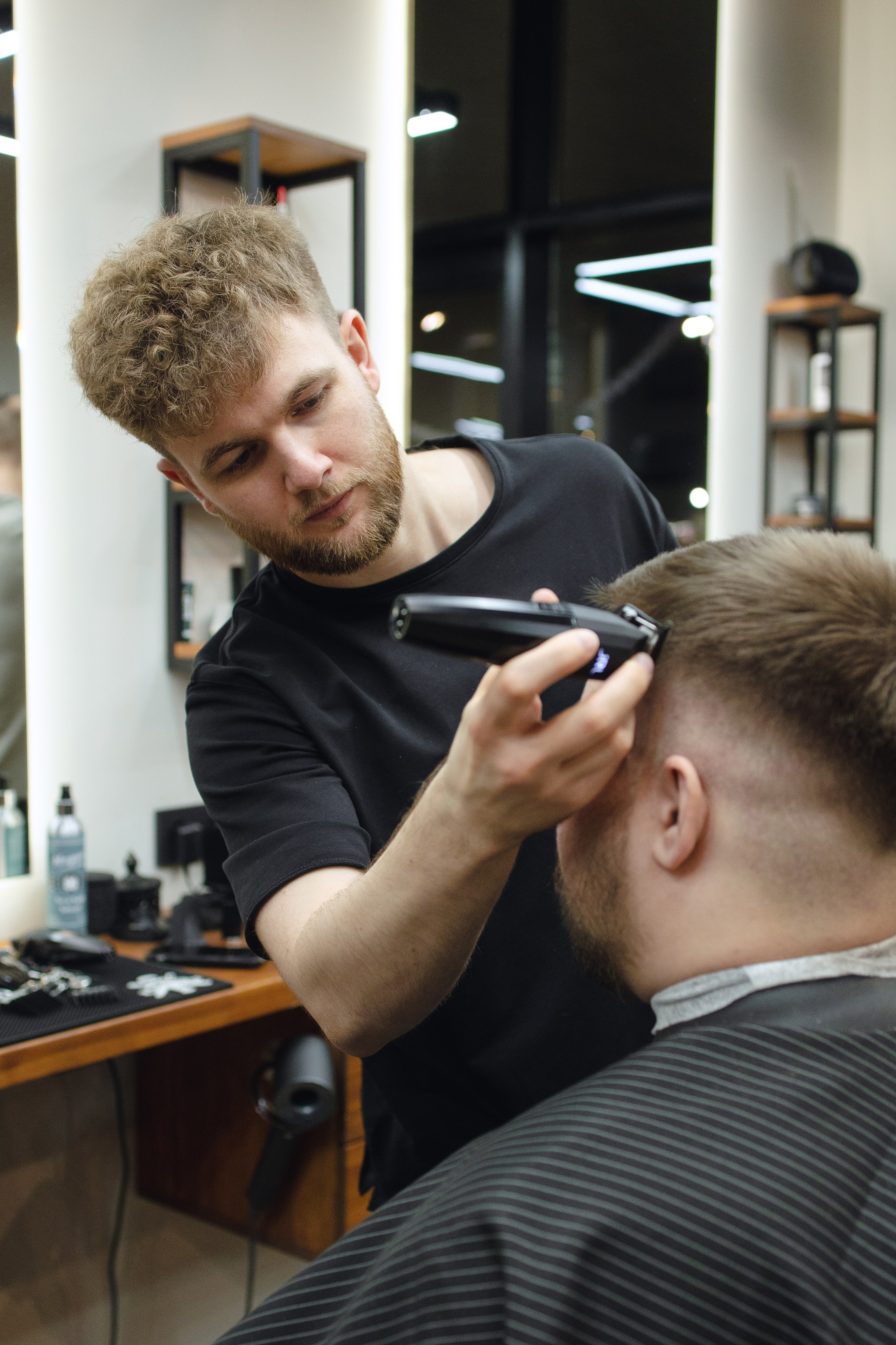 Prime (барбершоп). Фотограф в Санкт-Петербурге Осокина Елизавета