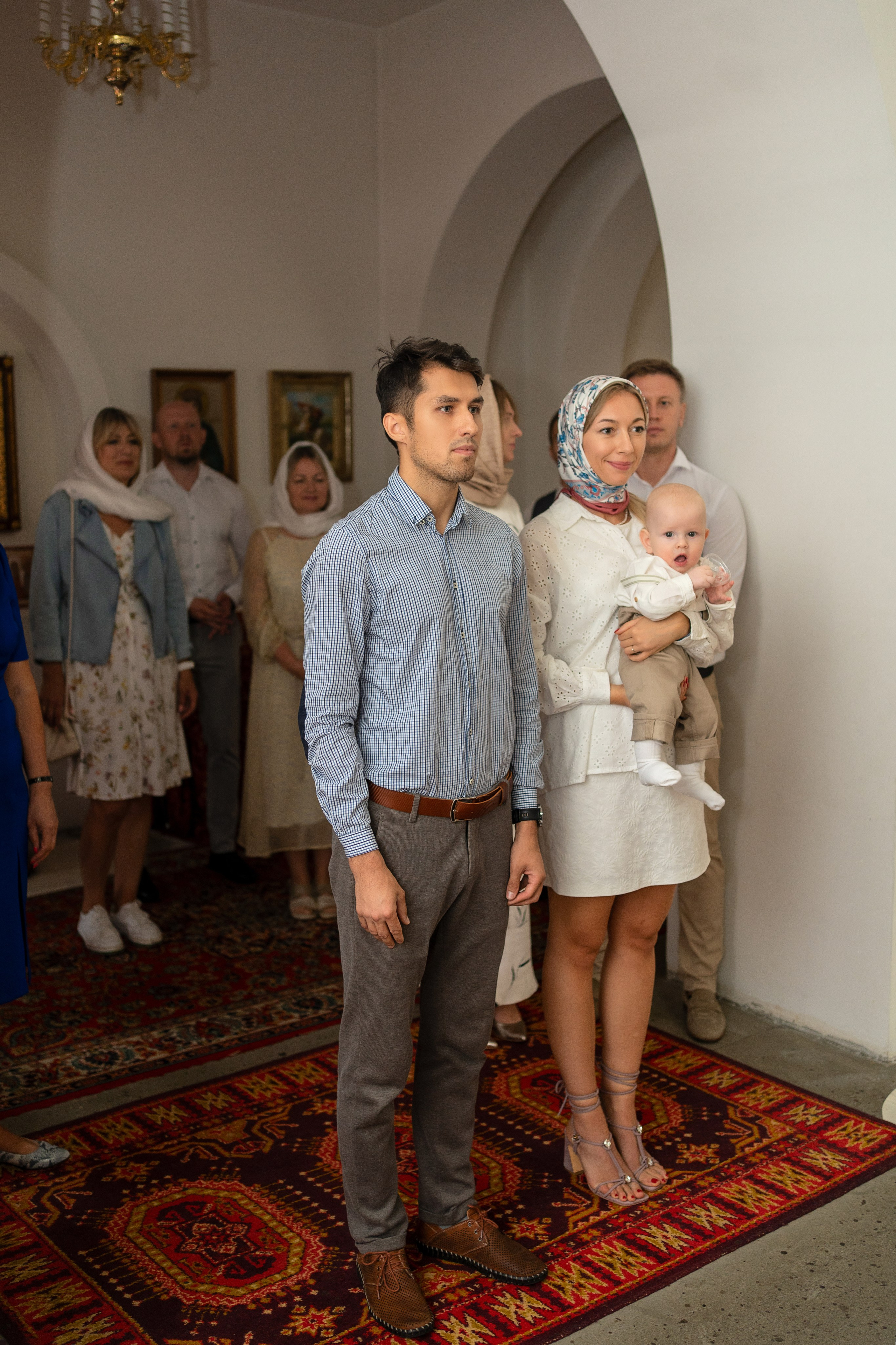 Крещение Бориса. Семейный и свадебный фотограф Минск, Беларусь Анна Орловская