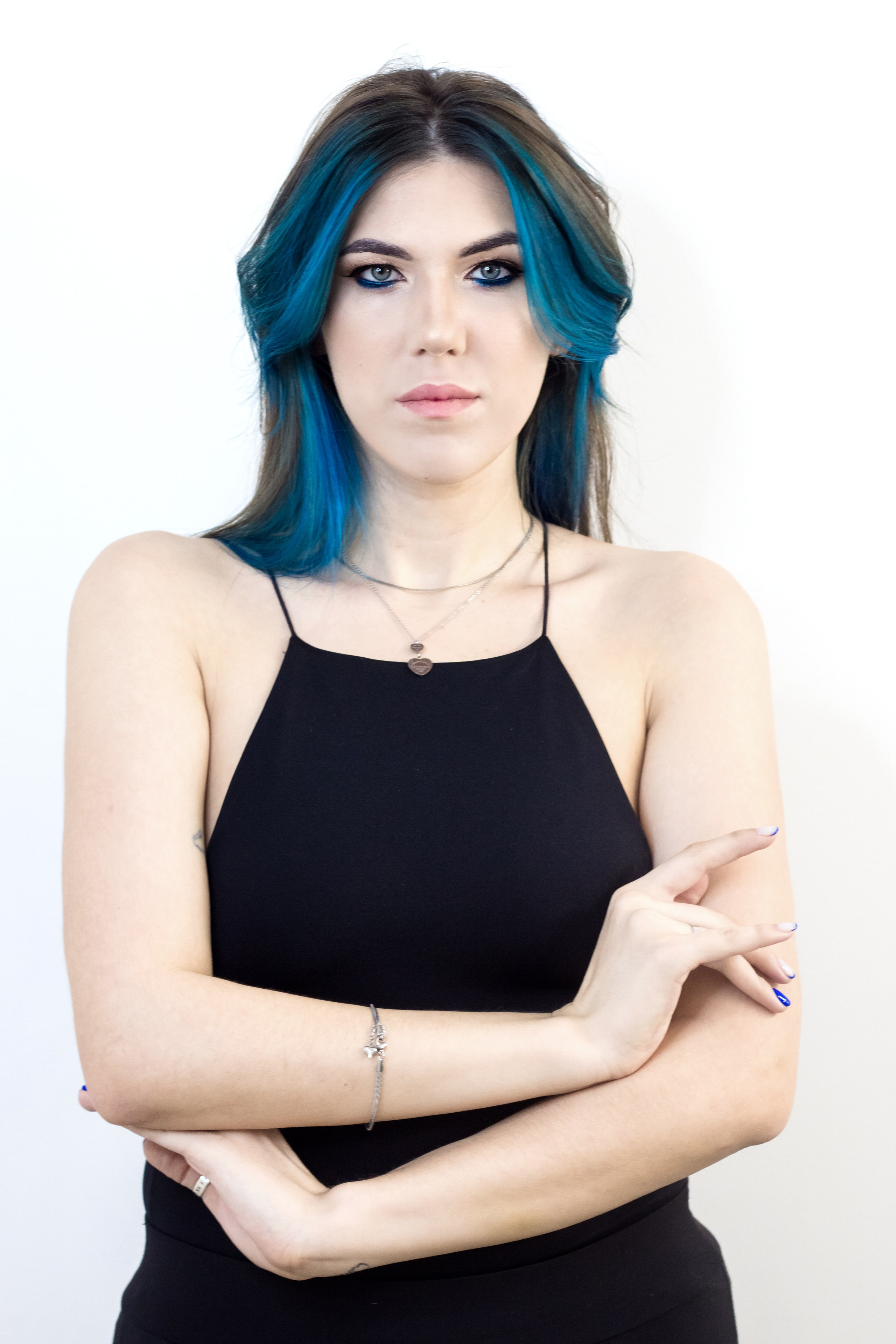 Салон красоты. Креативное окрашивание, визаж. Фотограф Мария Винницкая