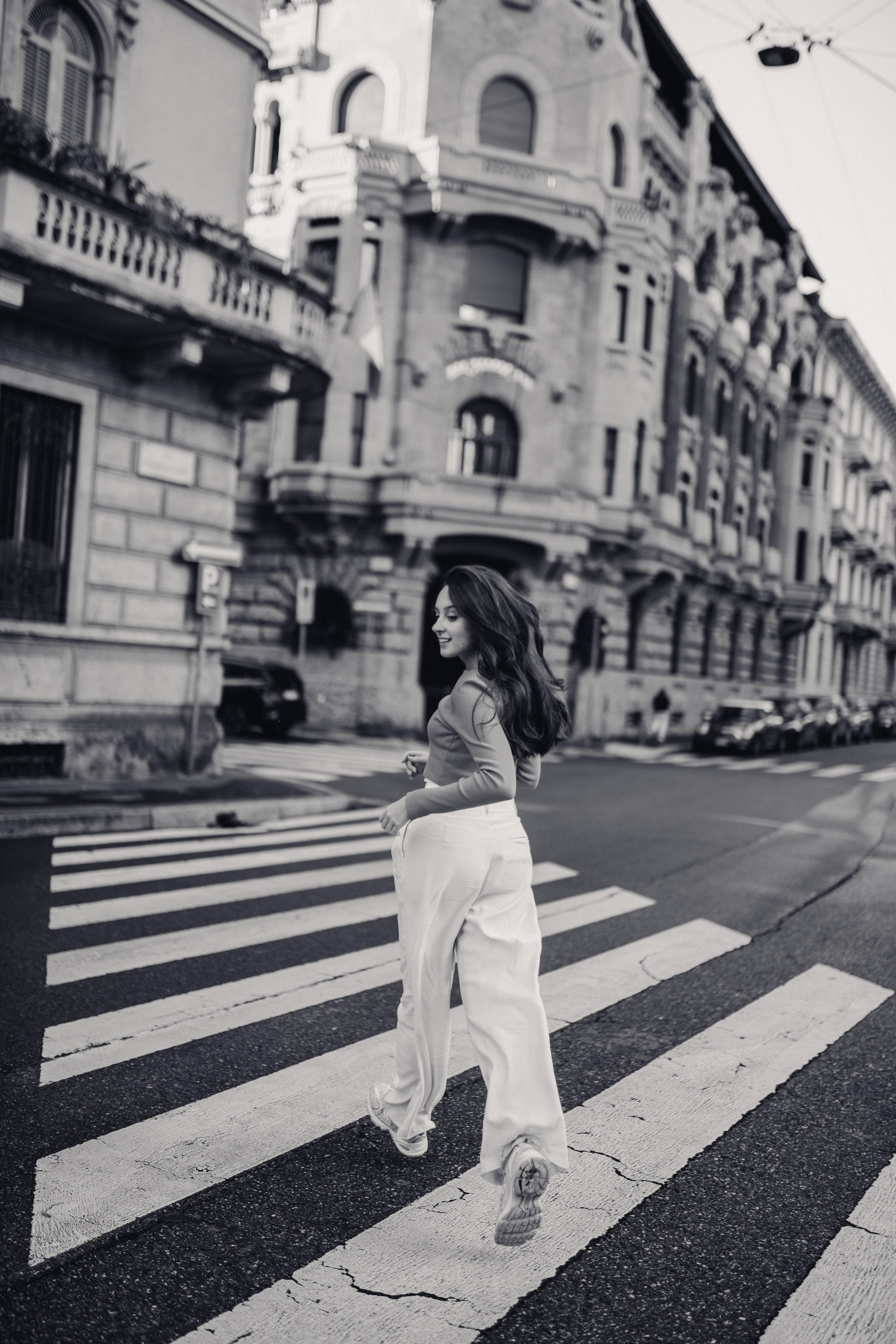 Nastya in Milano. Photographer Vasilisa Gordeeva