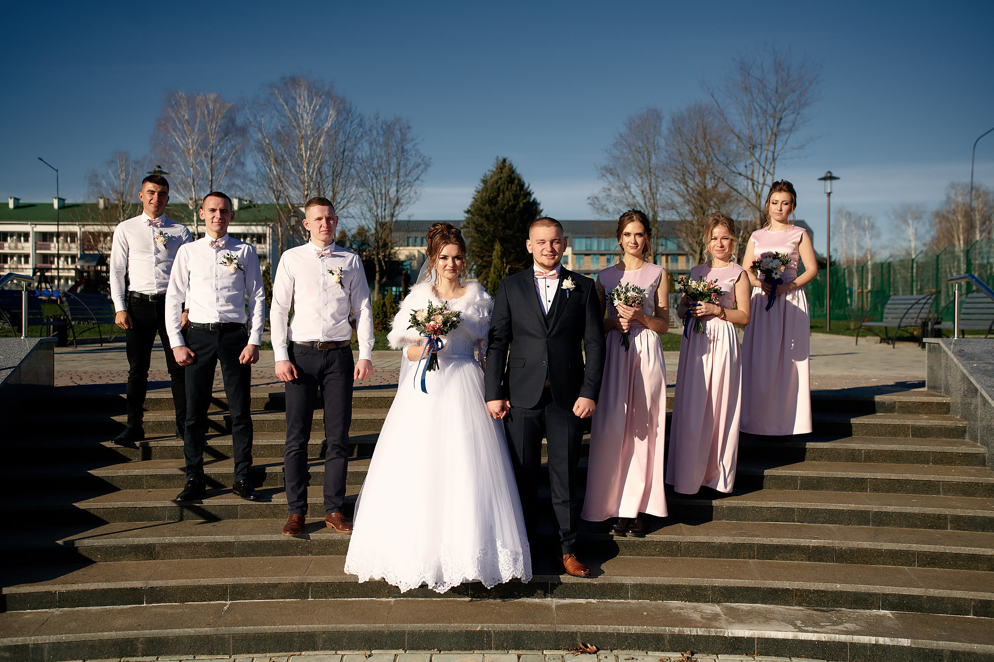 Свадебные фотографии Ильи и Нади. Свадебный фотограф в Солигорске Паве