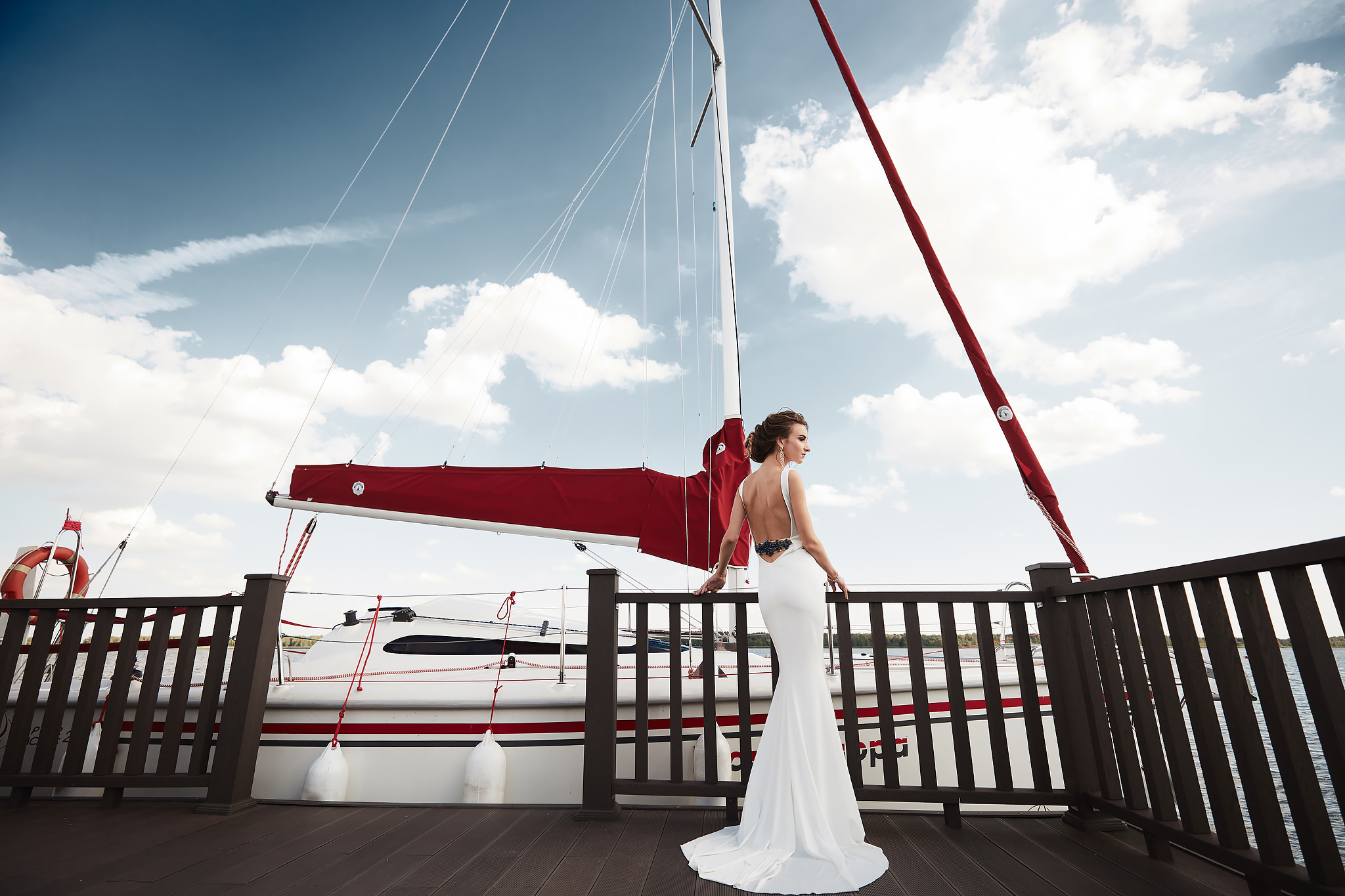 Свадьба на море. Свадьба на яхте в Солигорске. Яхта в Солигорске. Фото