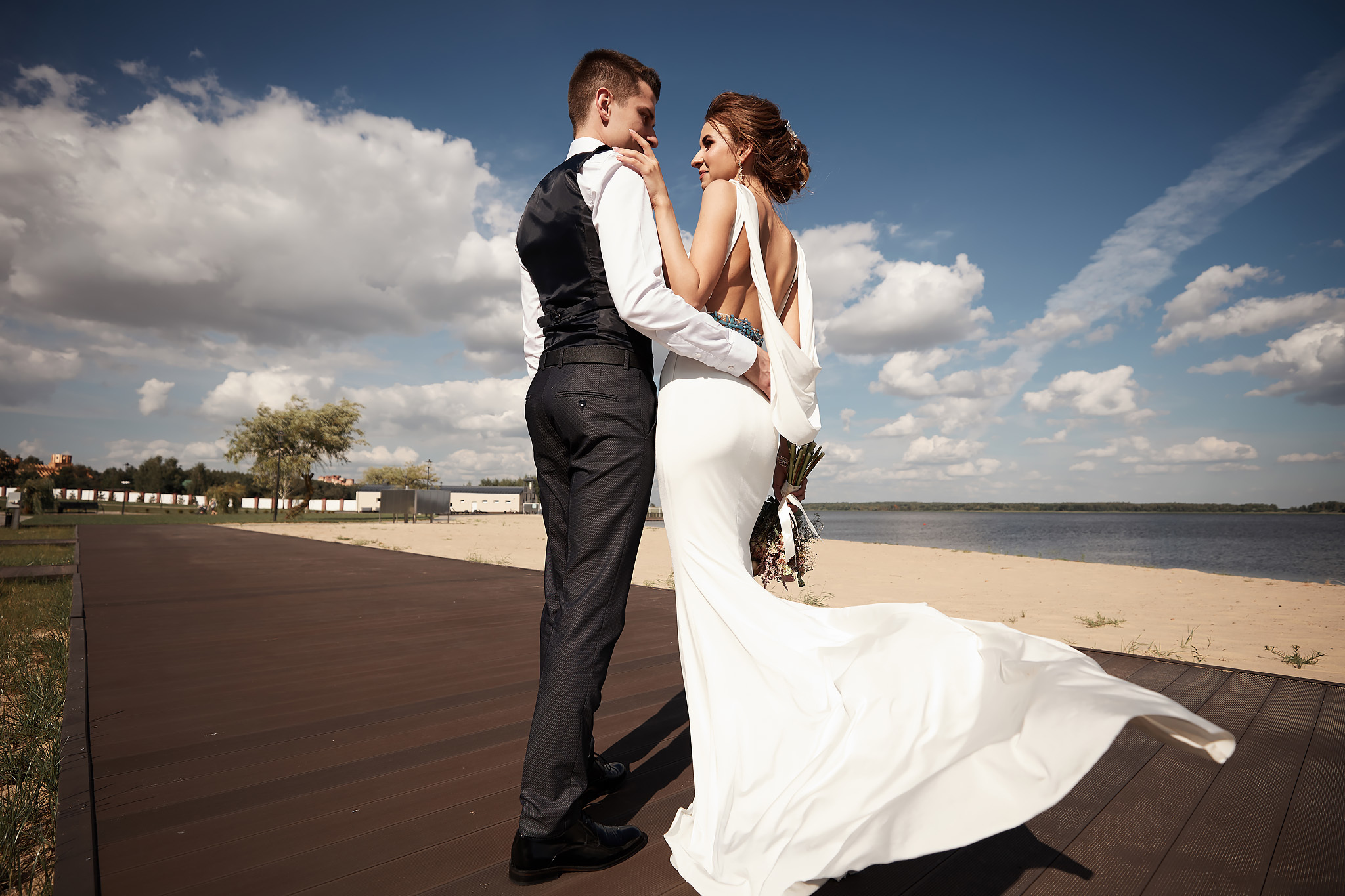 Свадьба на море. Свадьба на яхте в Солигорске. Яхта в Солигорске. Фото