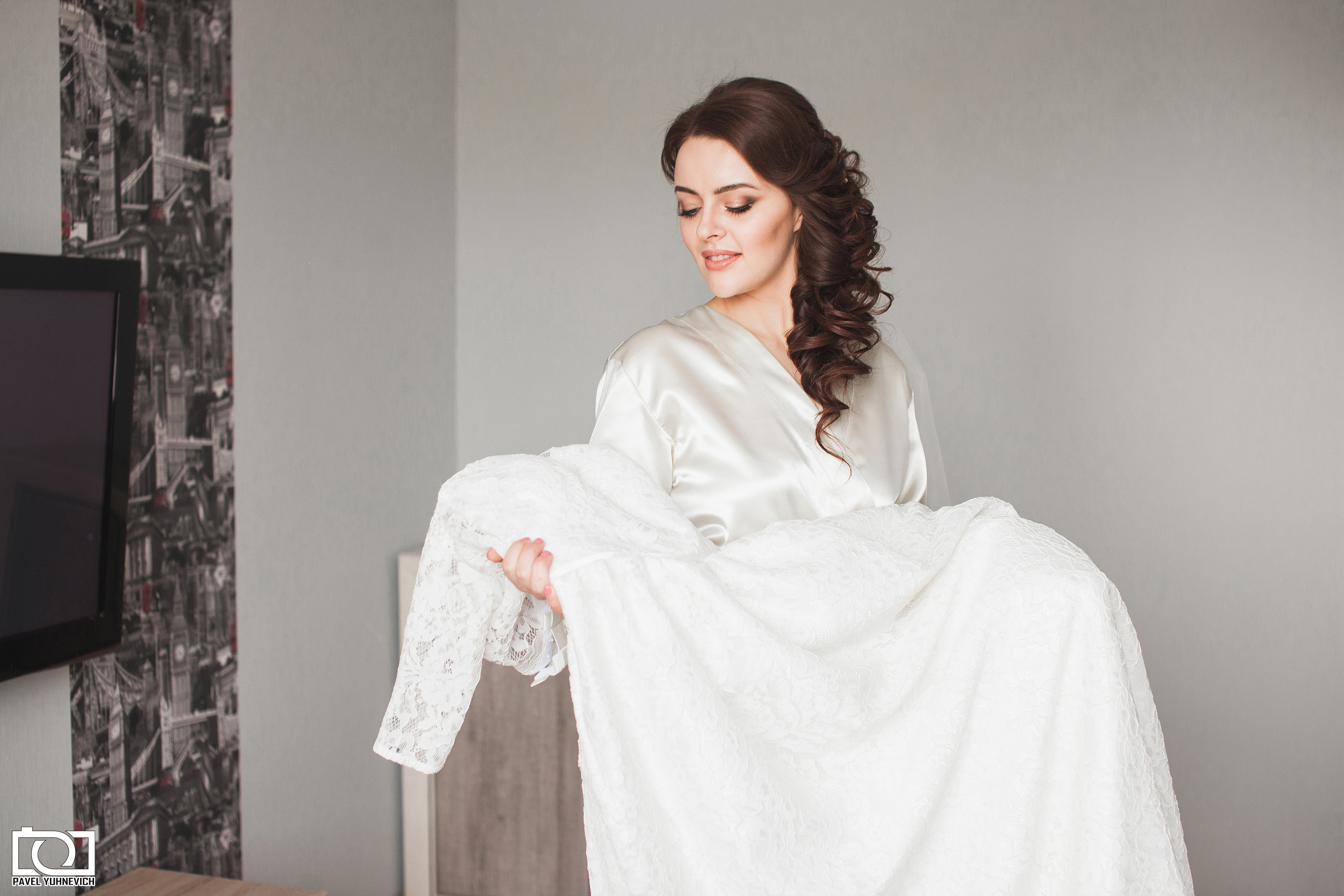 Свадьба зимой. Идеи для свадебной фотосессии зимой. Фотограф Павел Юхн