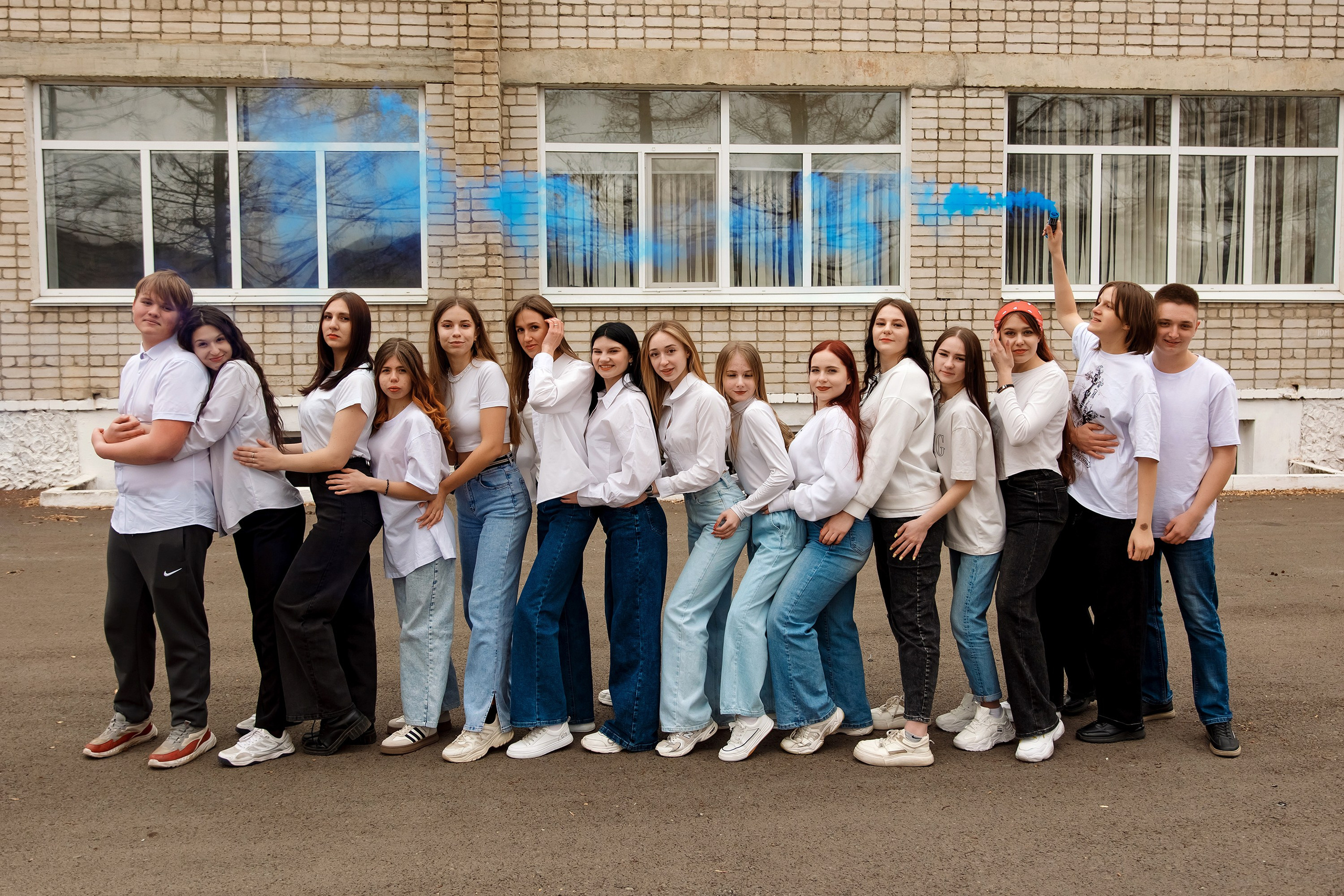 11 класс с. Барабаш. Фотограф Любовь Корниенко, Примоский край