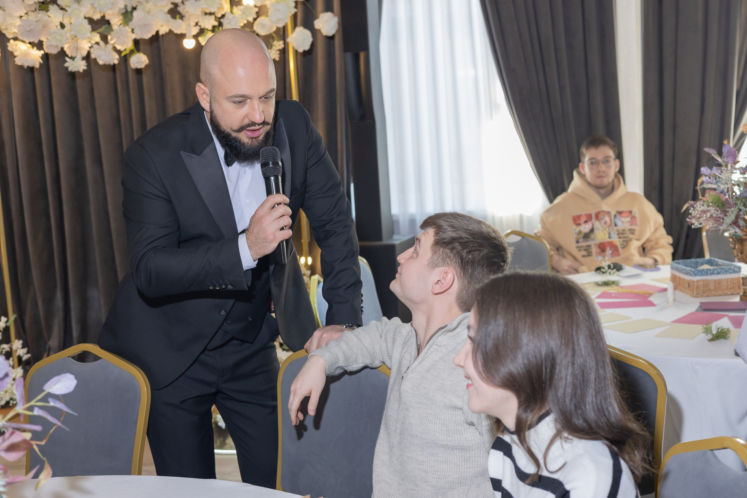 Свадебное чаепитие для молодоженов