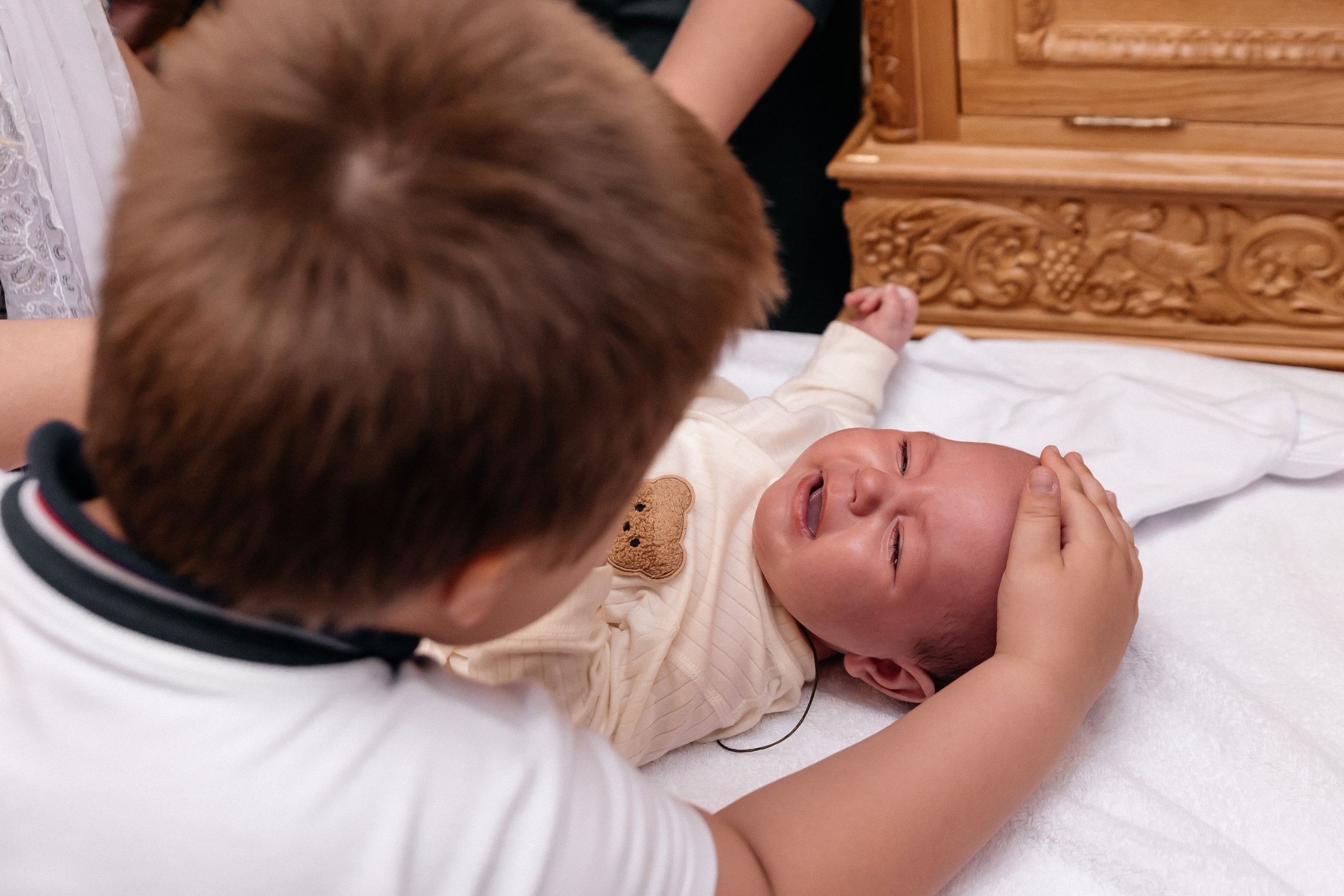 Крещение Максима. Семейный фотограф Минск Усова Ольга